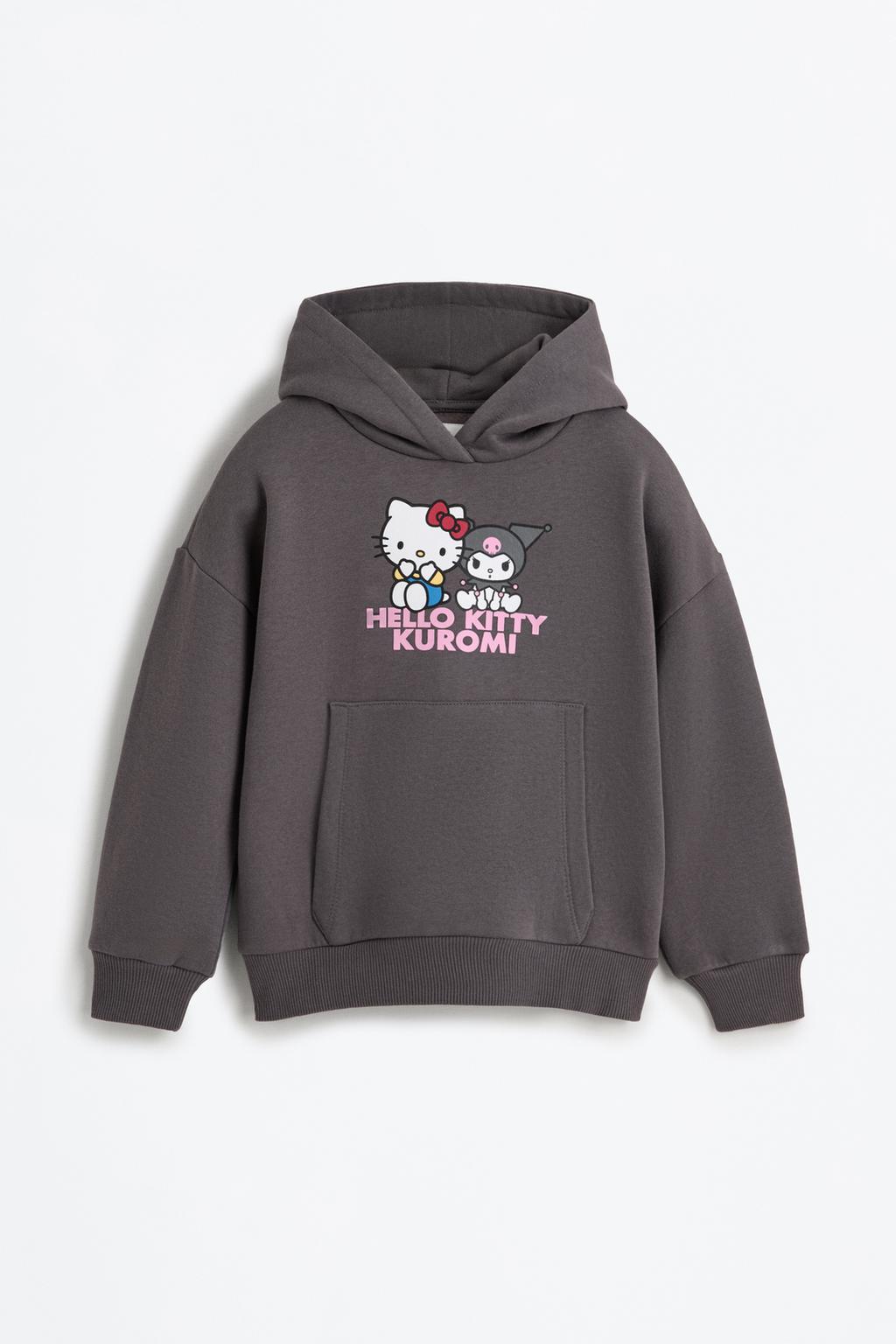 Sweatshirt Kuromi Hello Kitty ©SANRIO