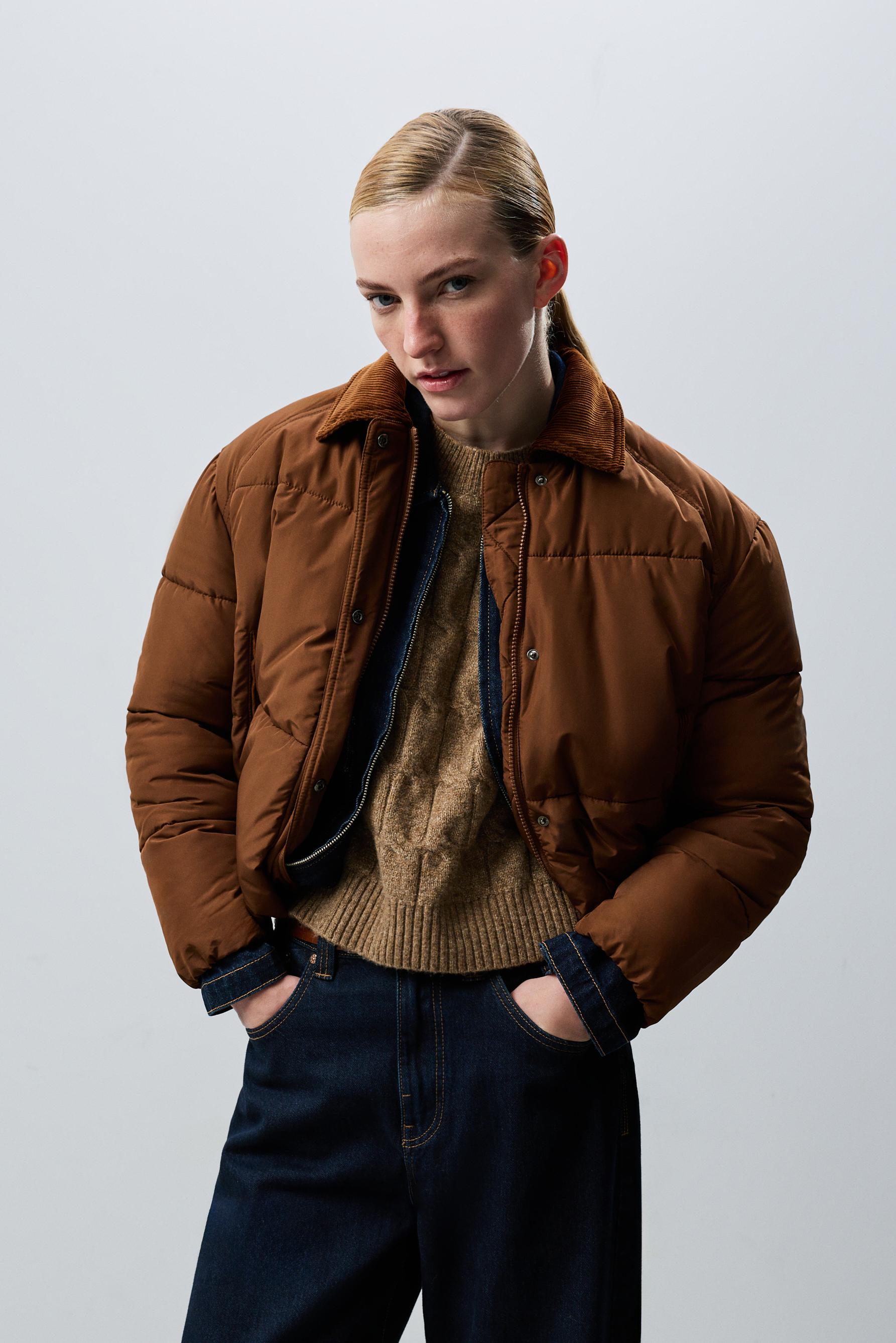 Cazadora cuello pana