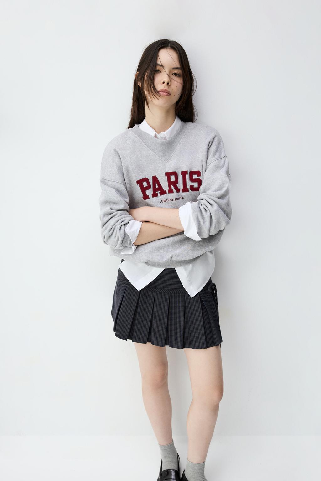 Sweatshirt estampada