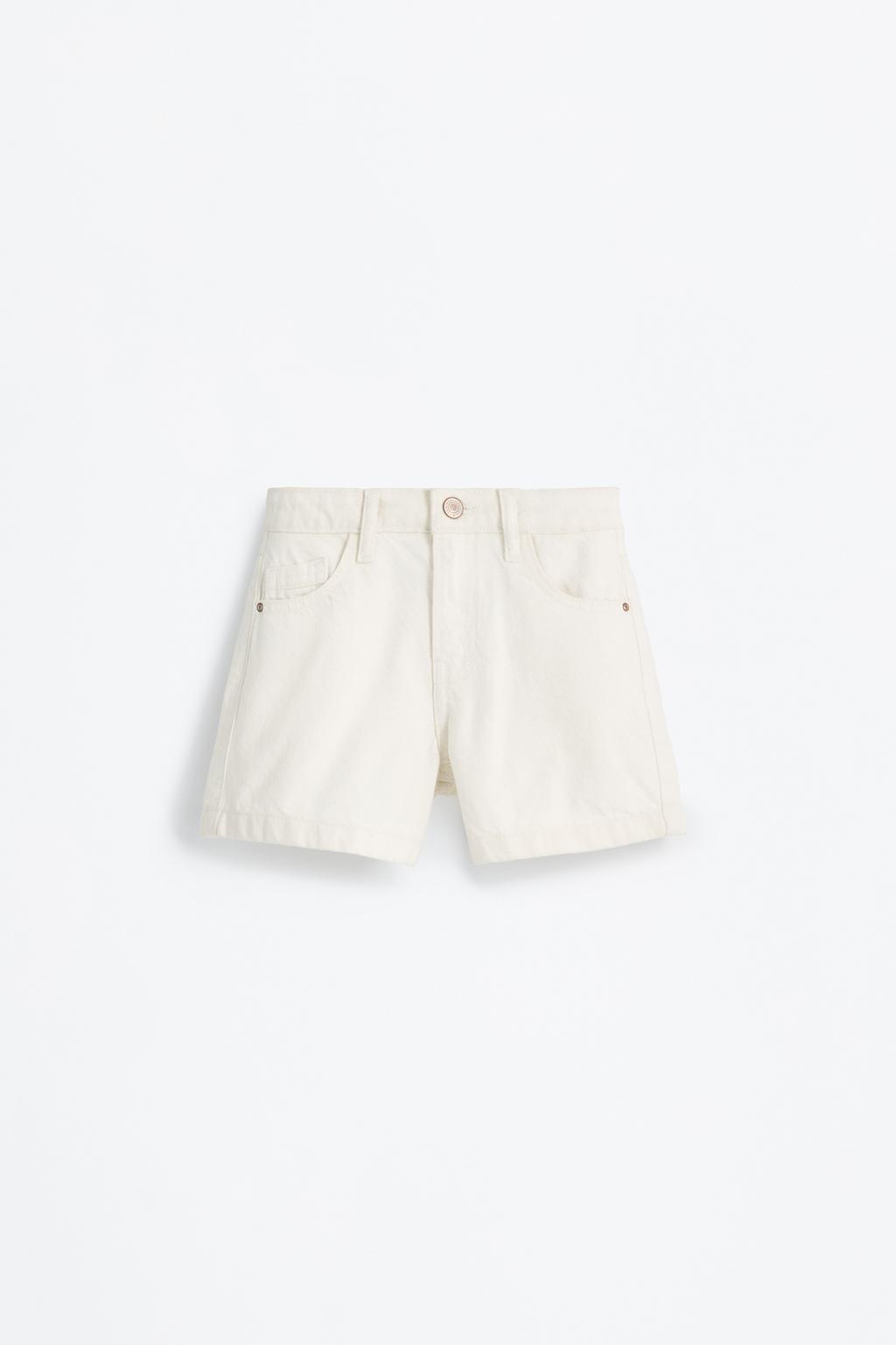 Denim Bermuda shorts