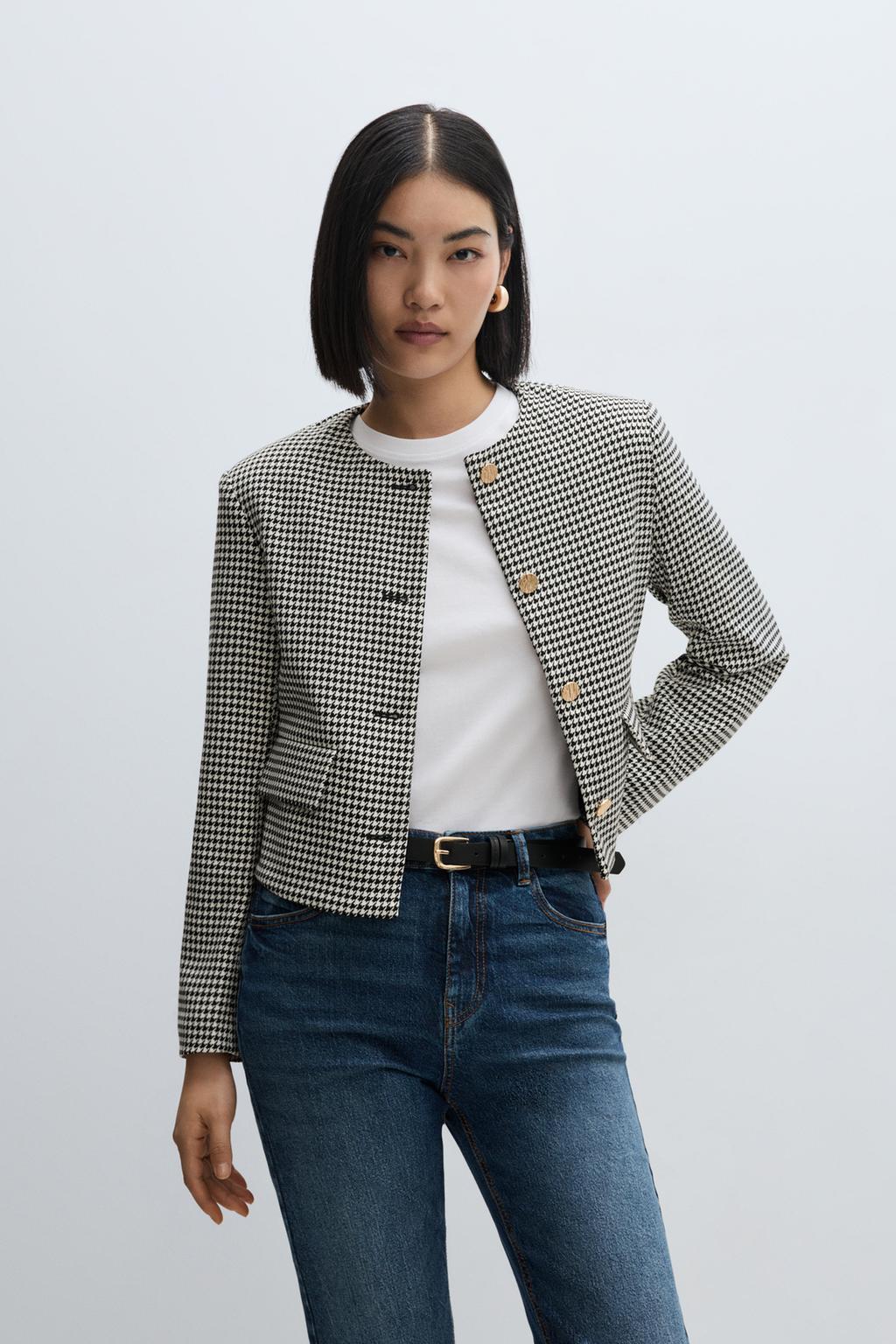 Cropped blazer