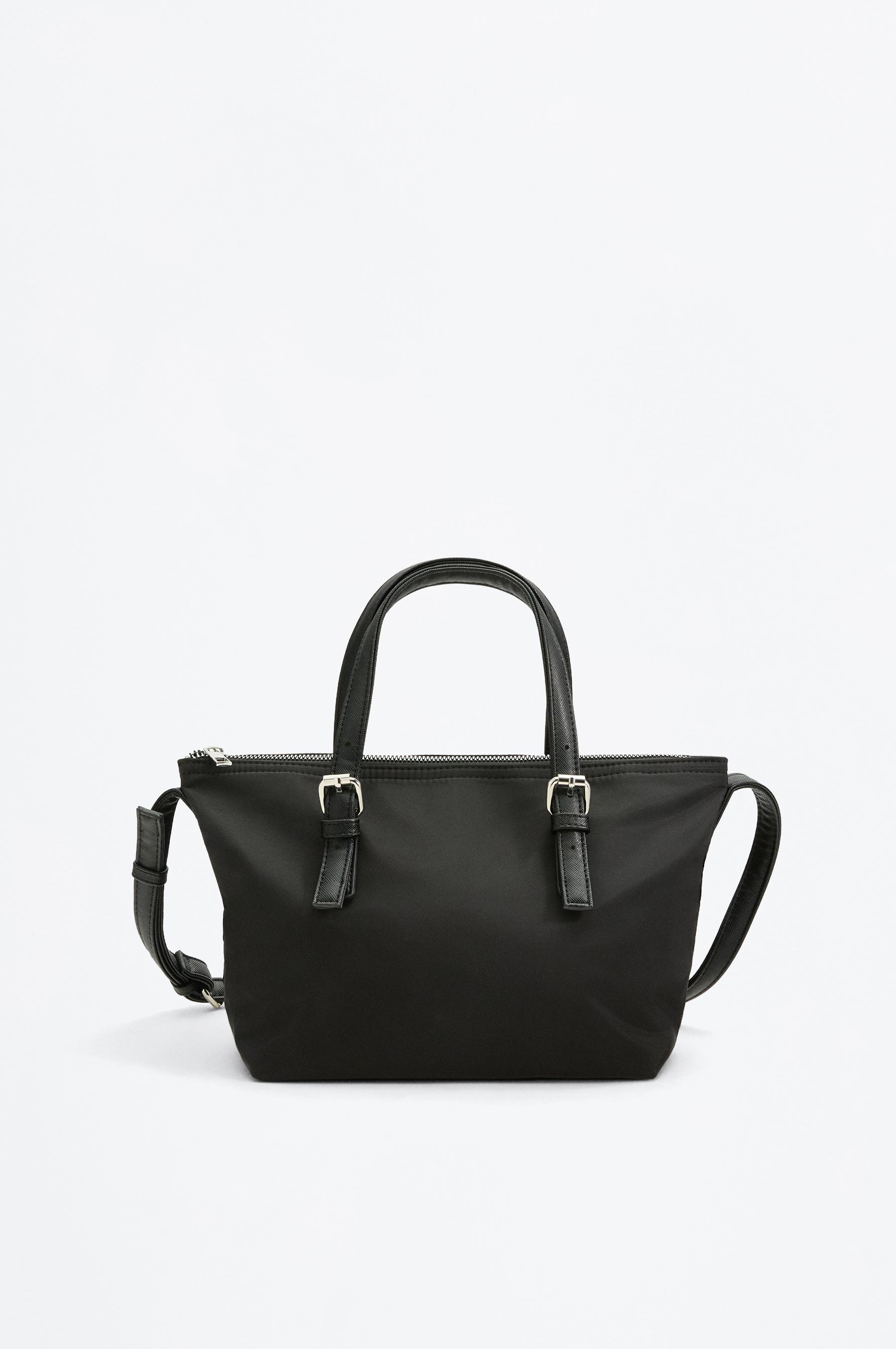 Mini shoulder bag — BLACK