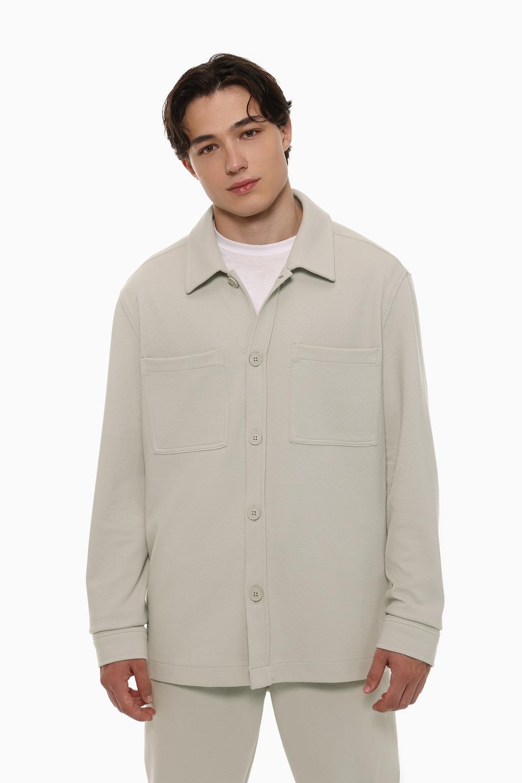 Comfort overshirt with pockets