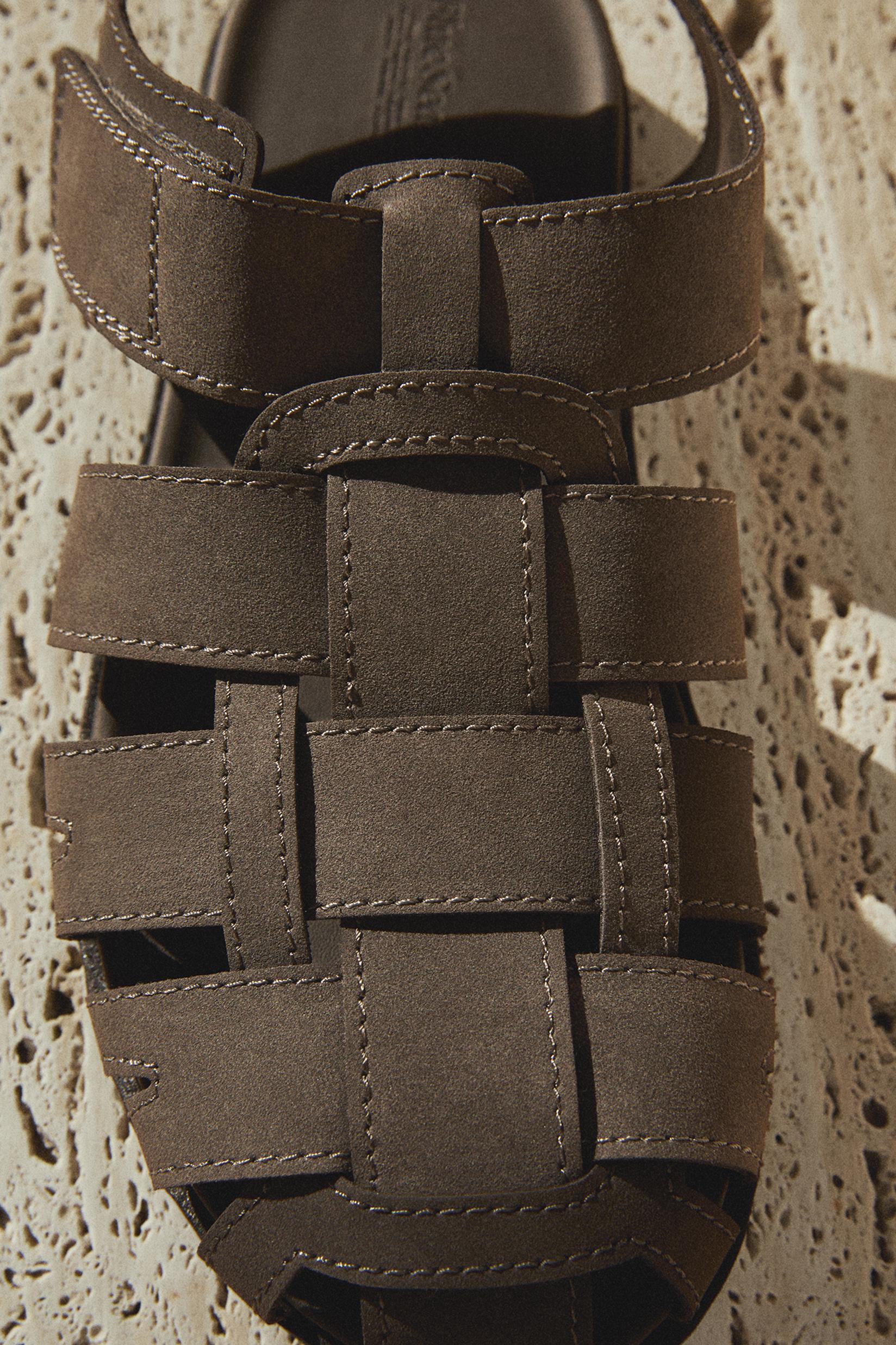 Men's cage sandals — GREY
