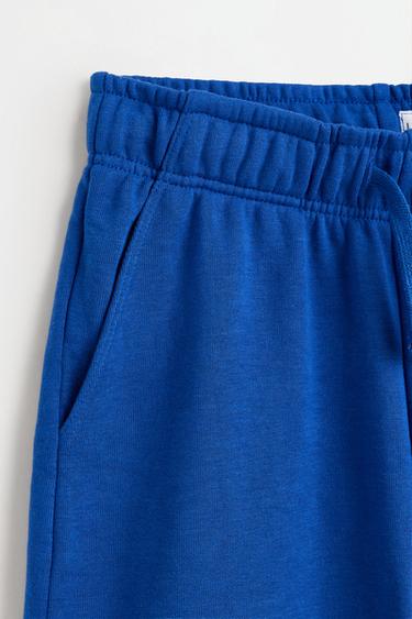 Jogger plush Bermuda shorts — INK BLUE 3