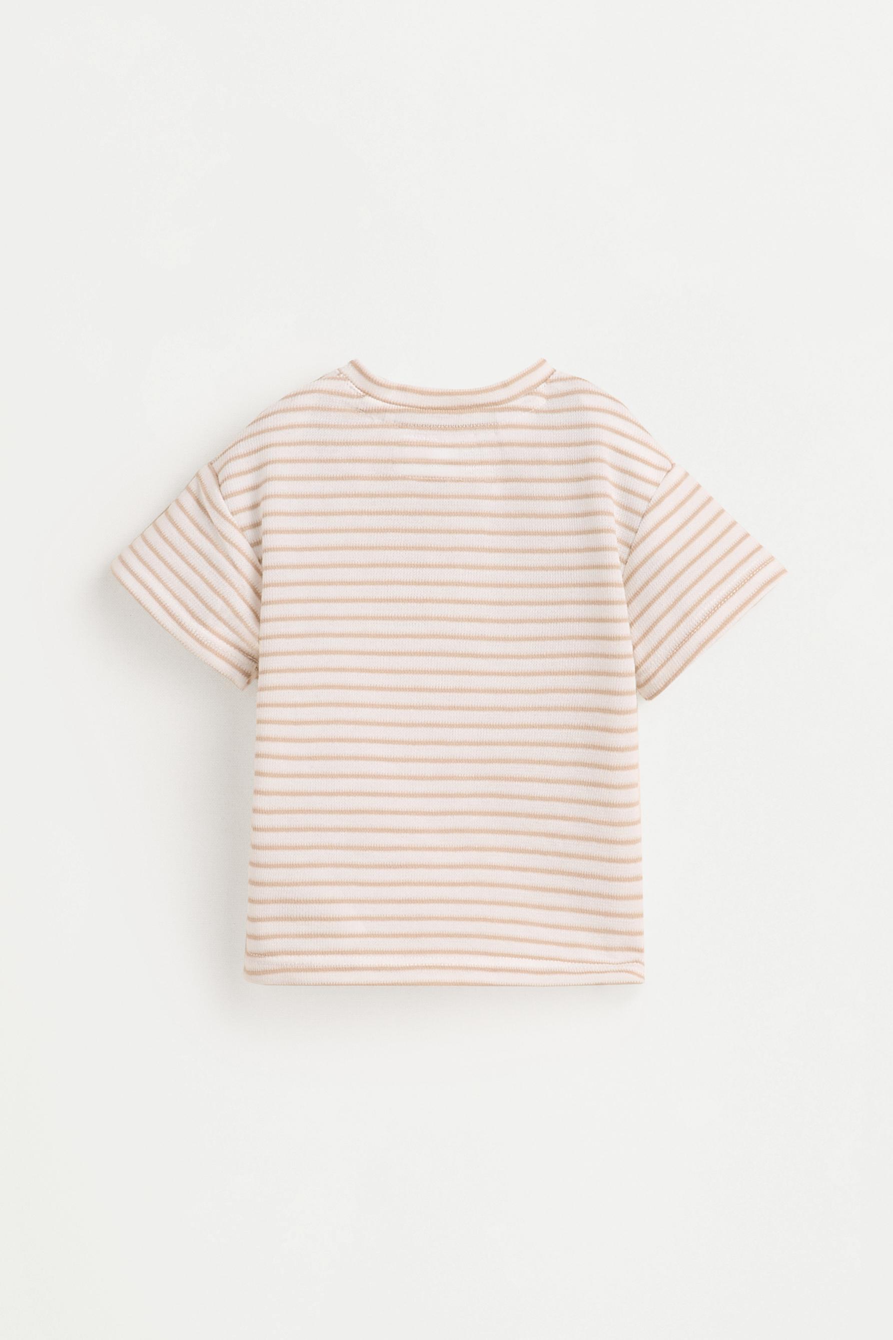 Rustic T-shirt and Bermuda shorts co-ord — MINK