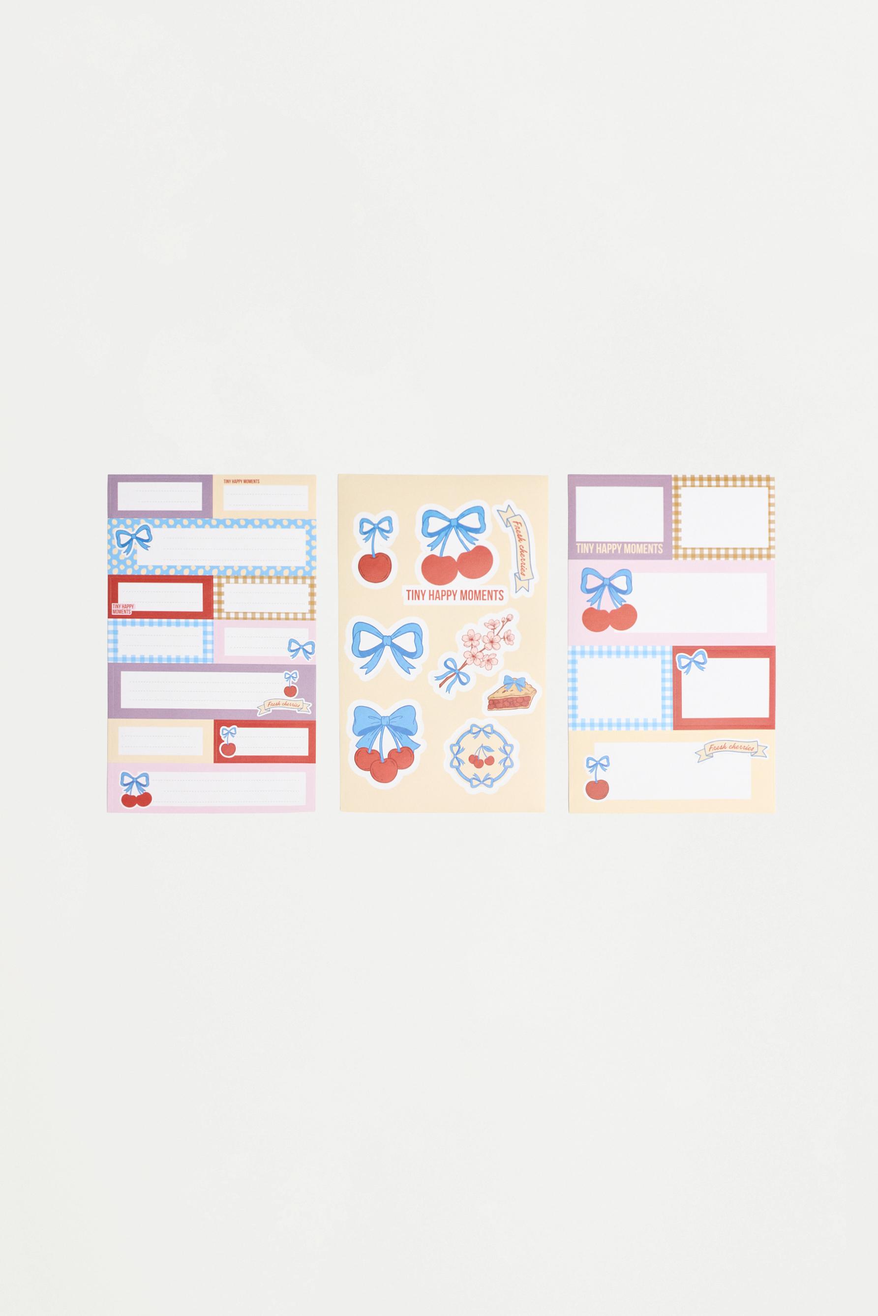 Cherry sticker pack — VARIOUS