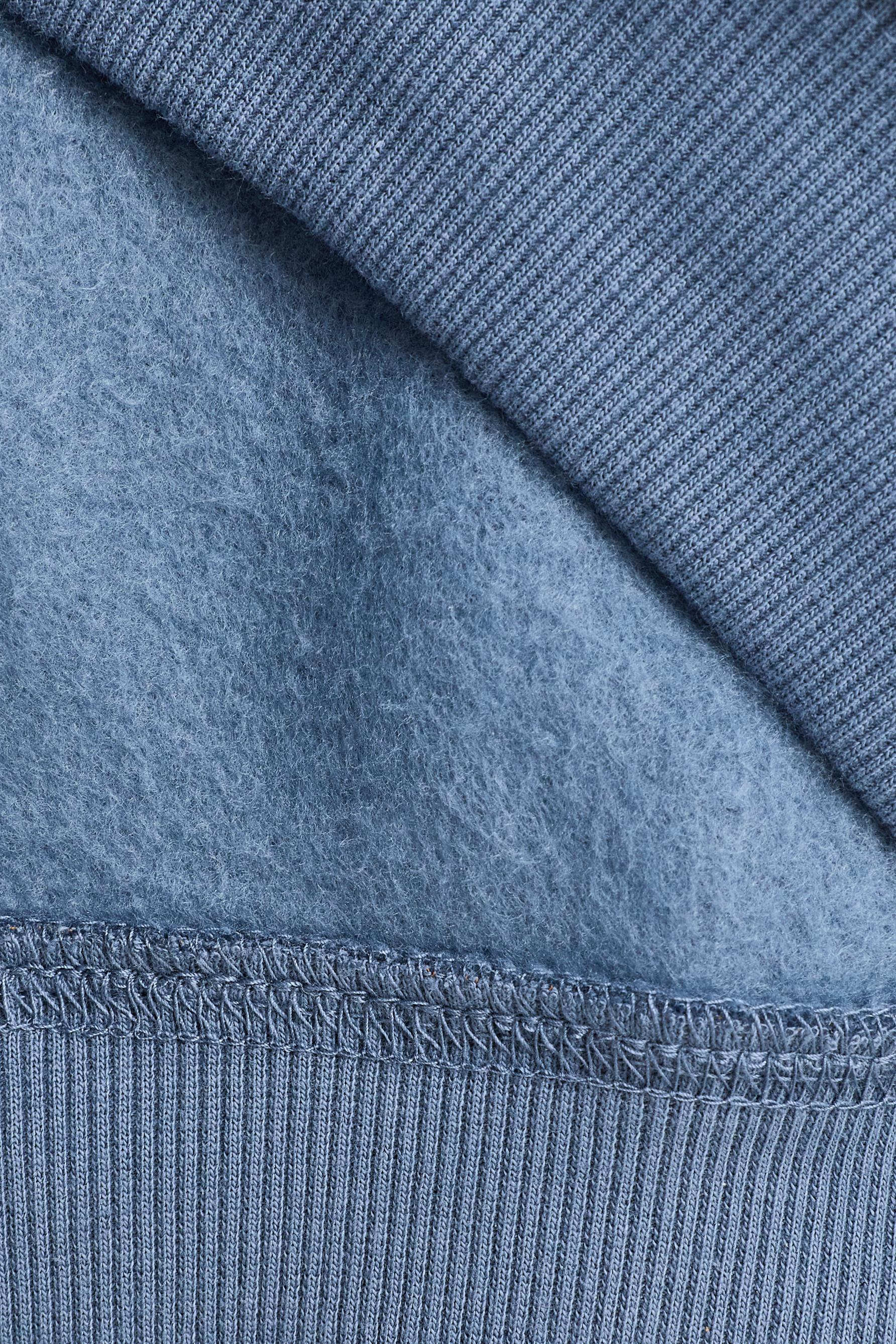 Hoodie with raised text — DARK TURQUOISE