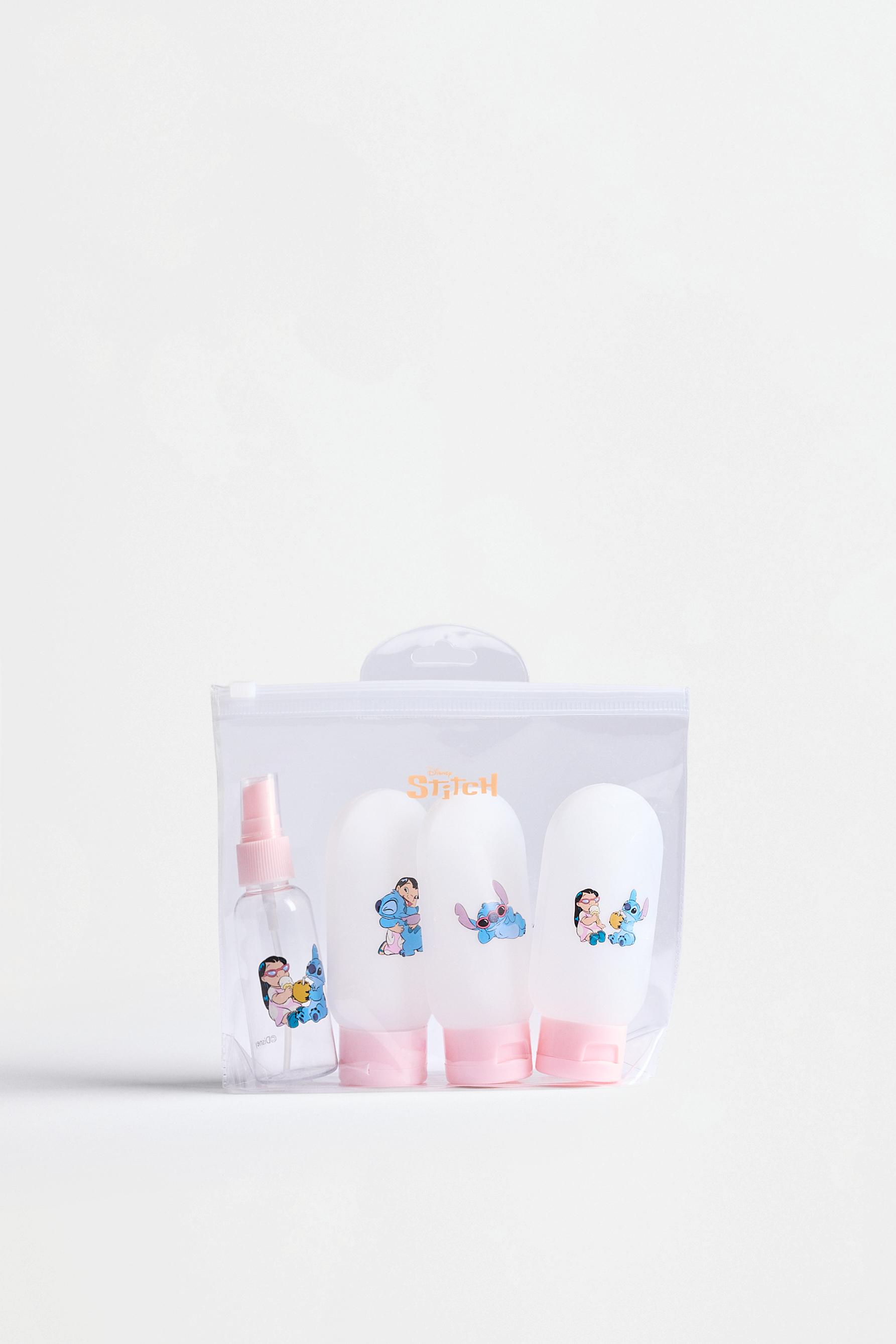 Lilo & Stitch ©Disney Reusable Travel Bottles (Set of 4) — ORANGE TONES
