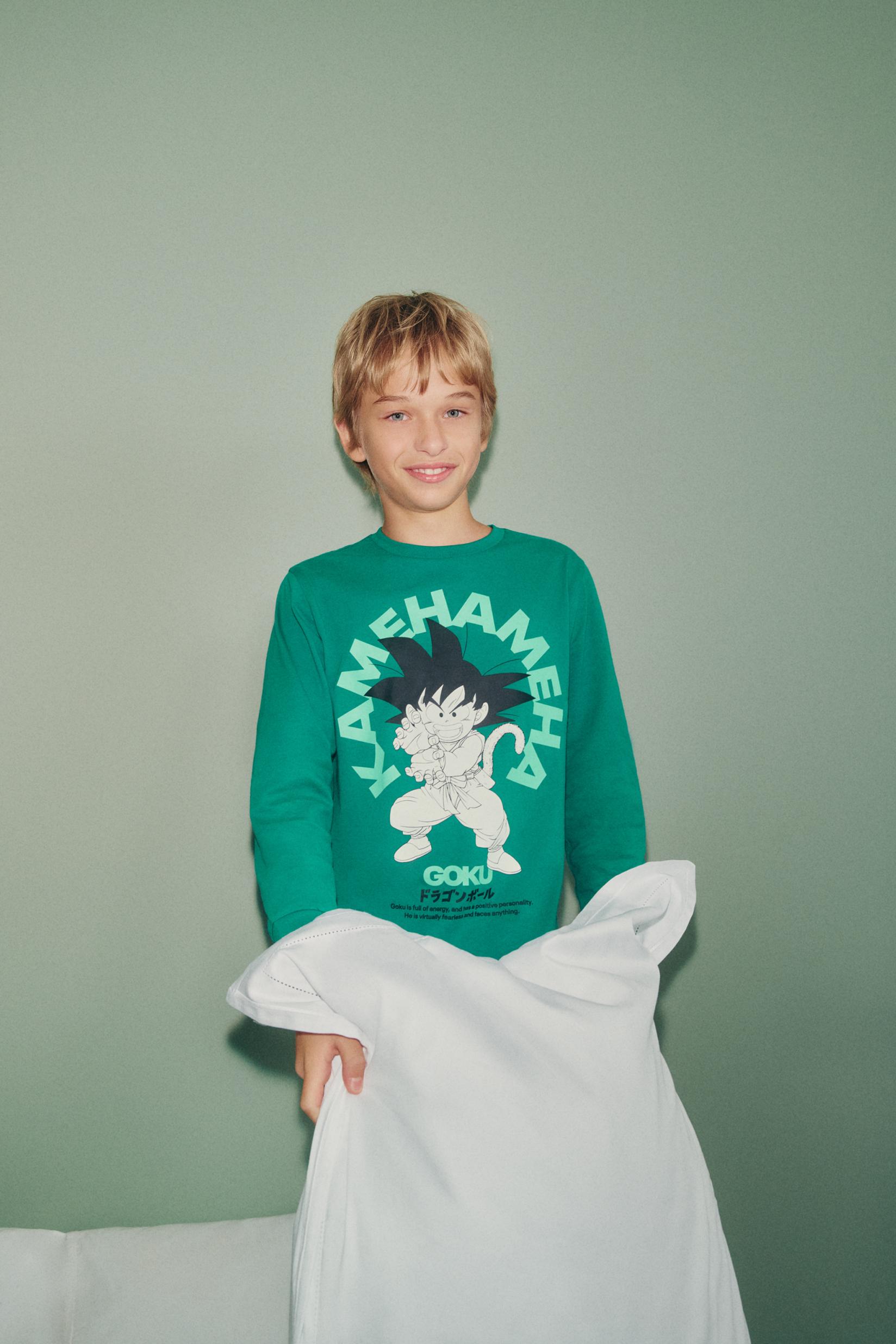 Dragon Ball ©Bird Studio long pyjamas — GREY MARL