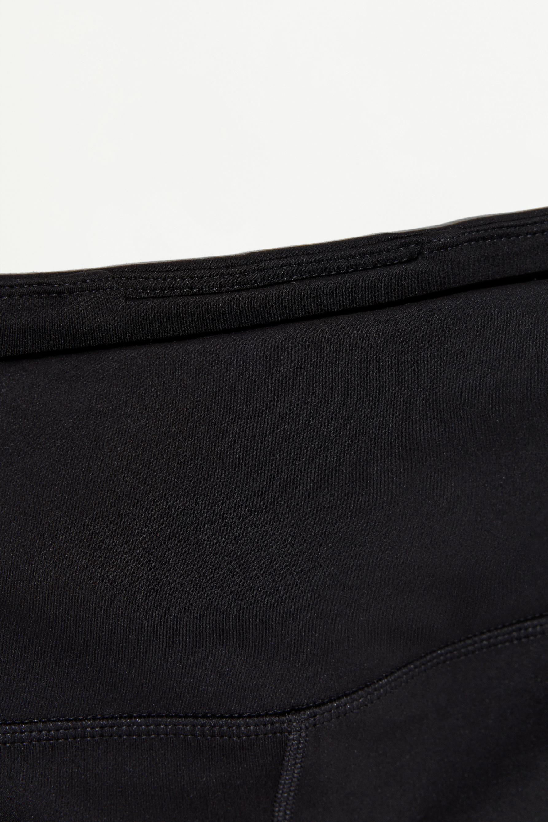 Basic cycling leggings — BLACK