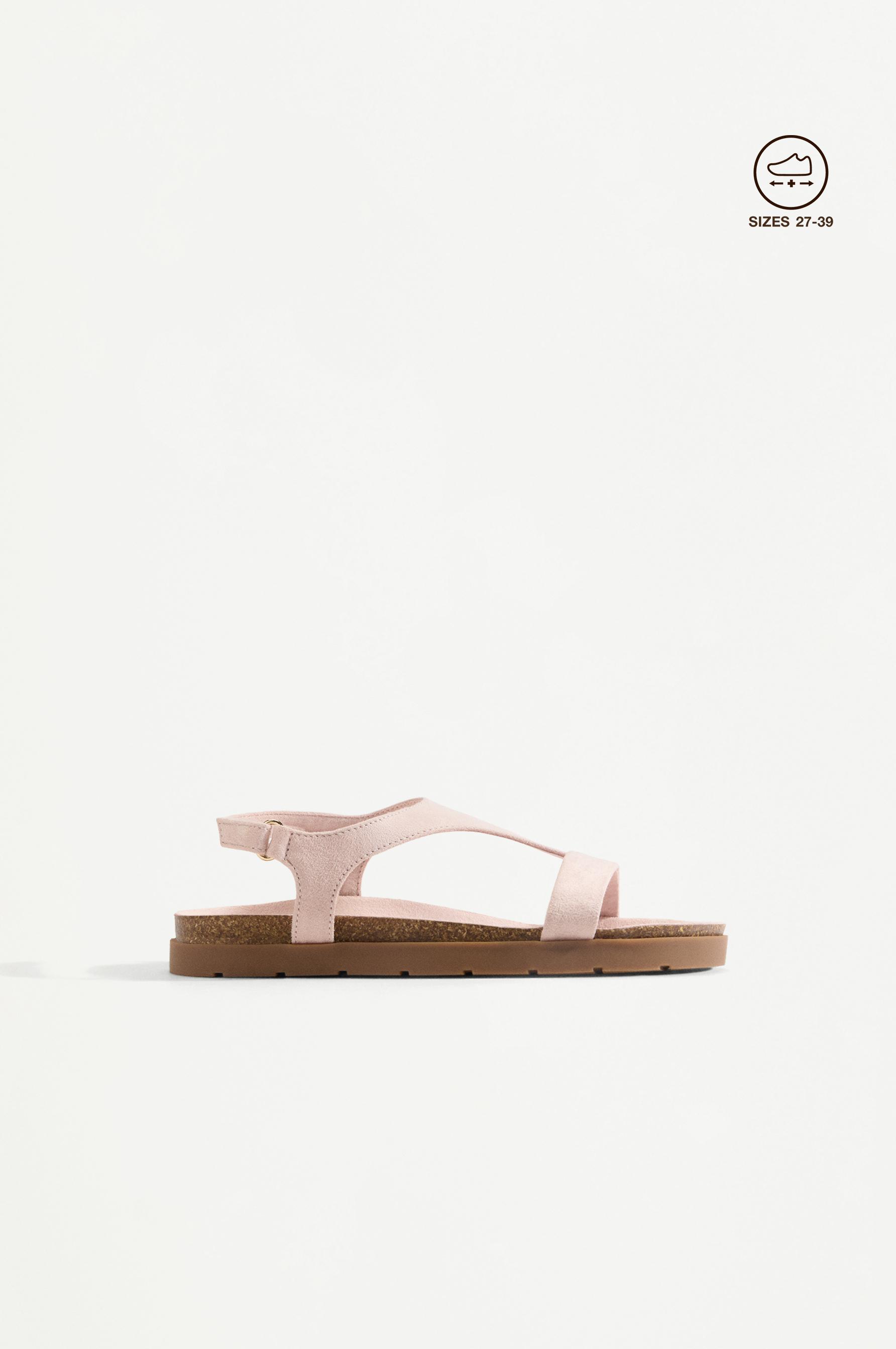 COMFORT SANDAL — PALE PINK