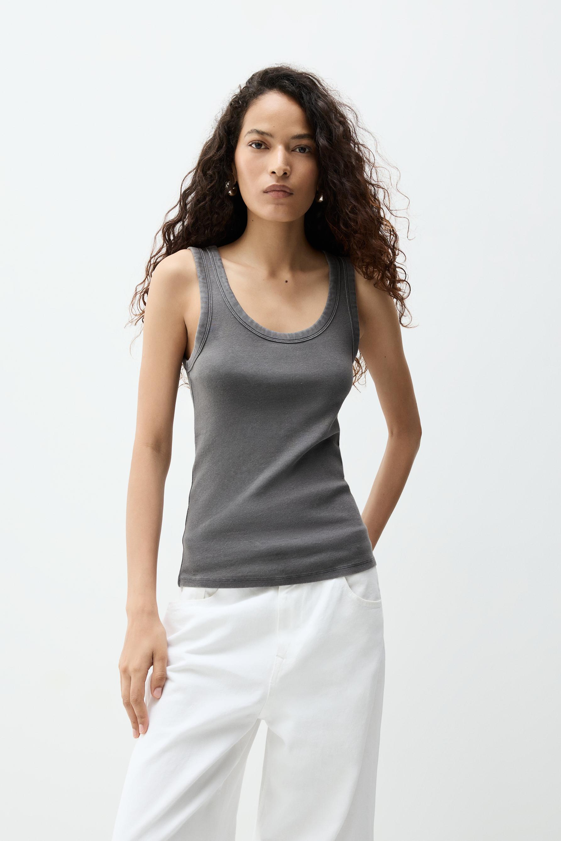 Camiseta efecto lavado