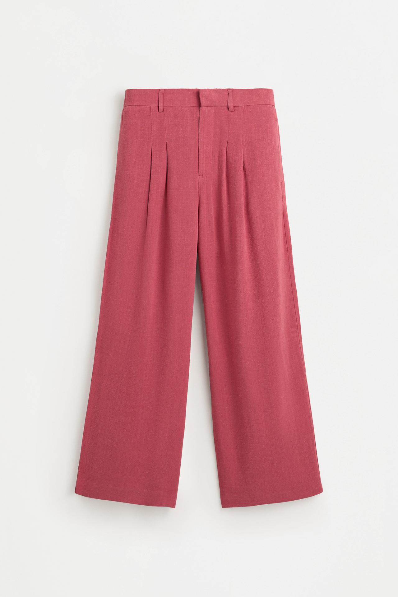 Rustic trousers — MAROON