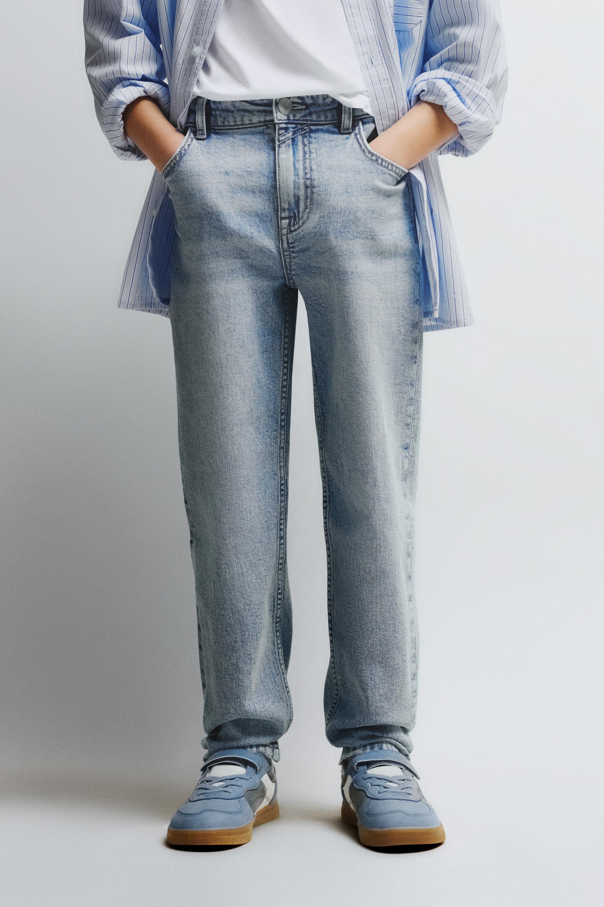 Comfort slim fit jeans — FADED BLUE