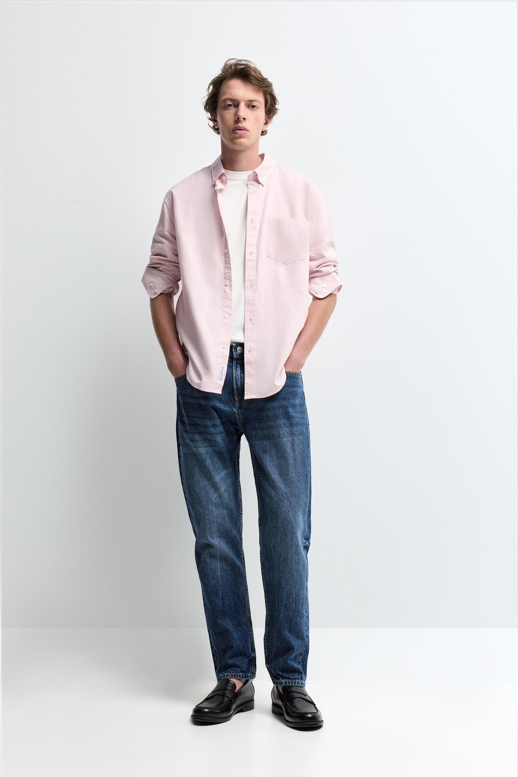Oxford shirt — PALE PINK