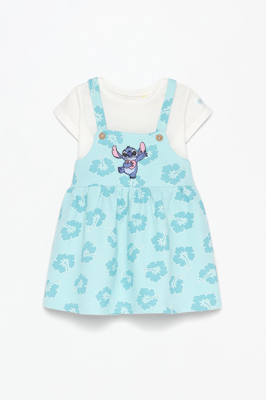Stitch ©Disney T-shirt and dress set