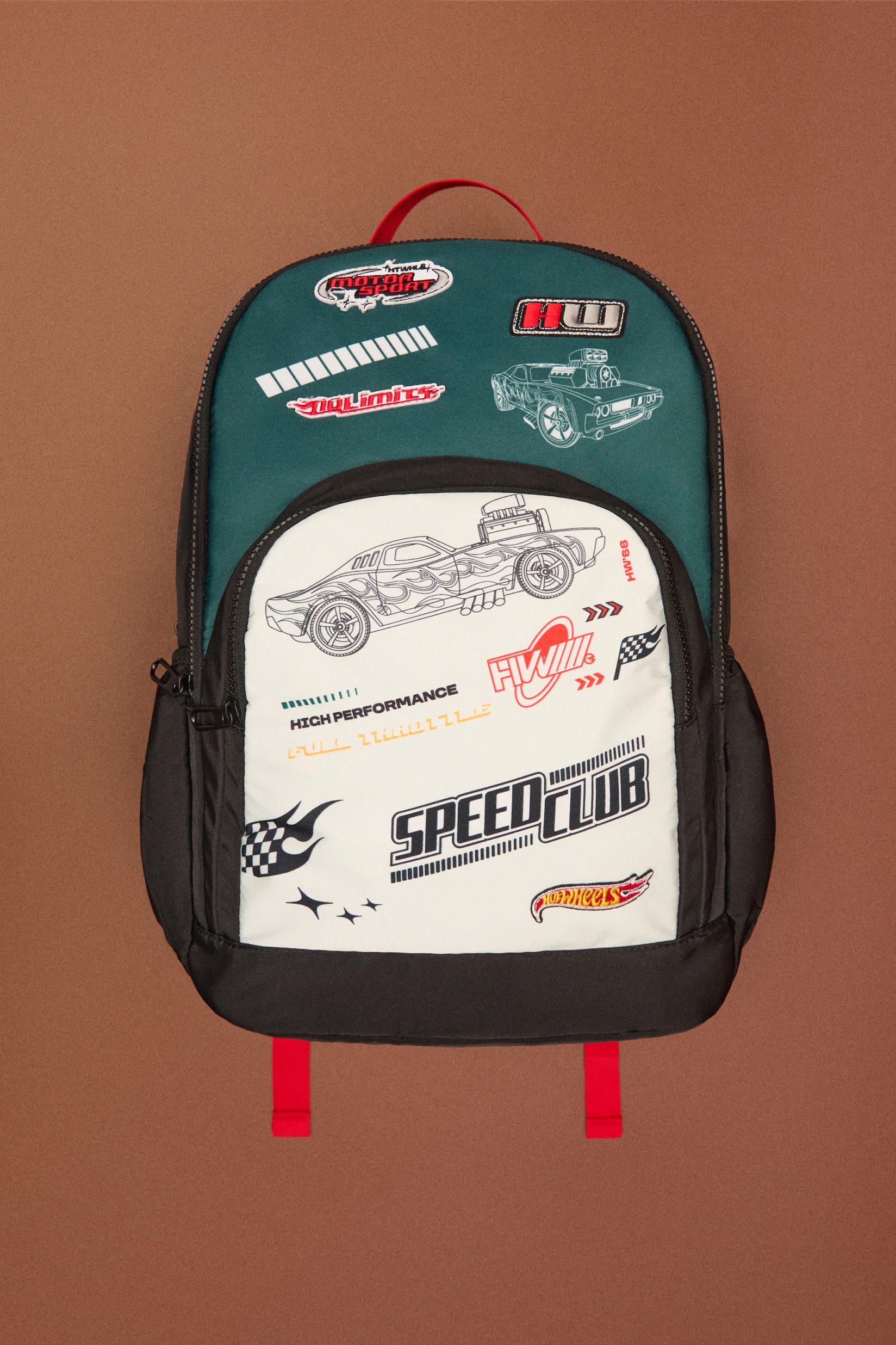 Hot Wheels ® Mattel multi-pocket backpack — OTHERS