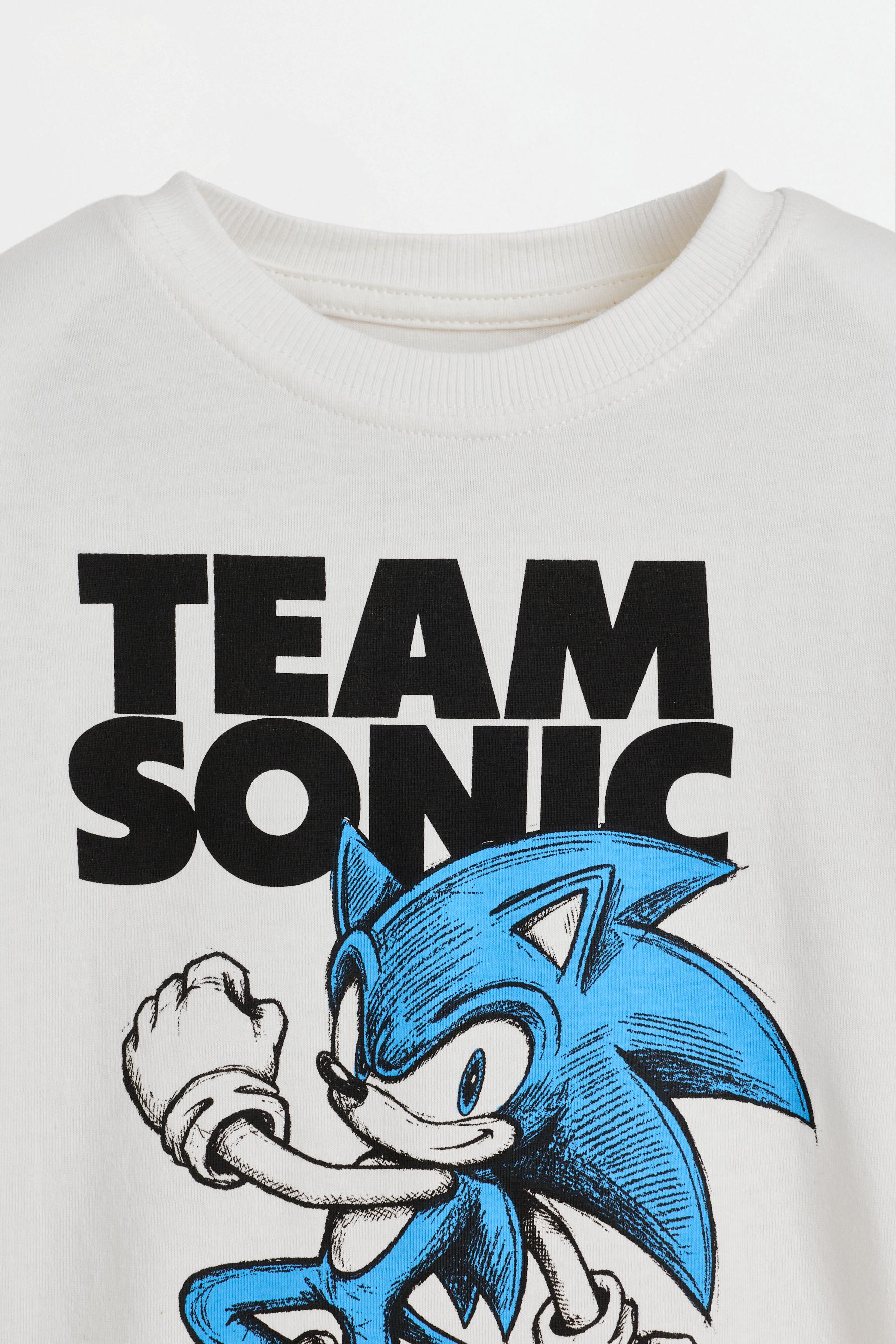 SONIC™ | SEGA Drawing T-shirt — OFF WHITE