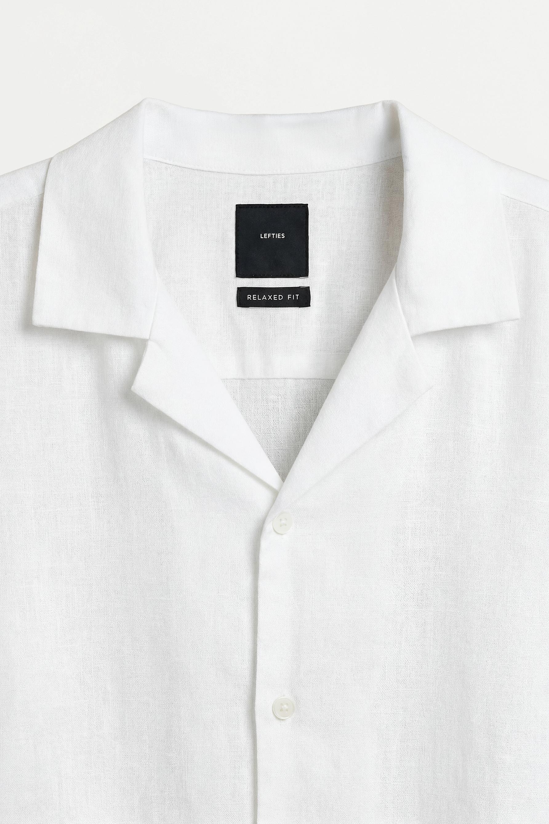 Flowing shirt — WHITE