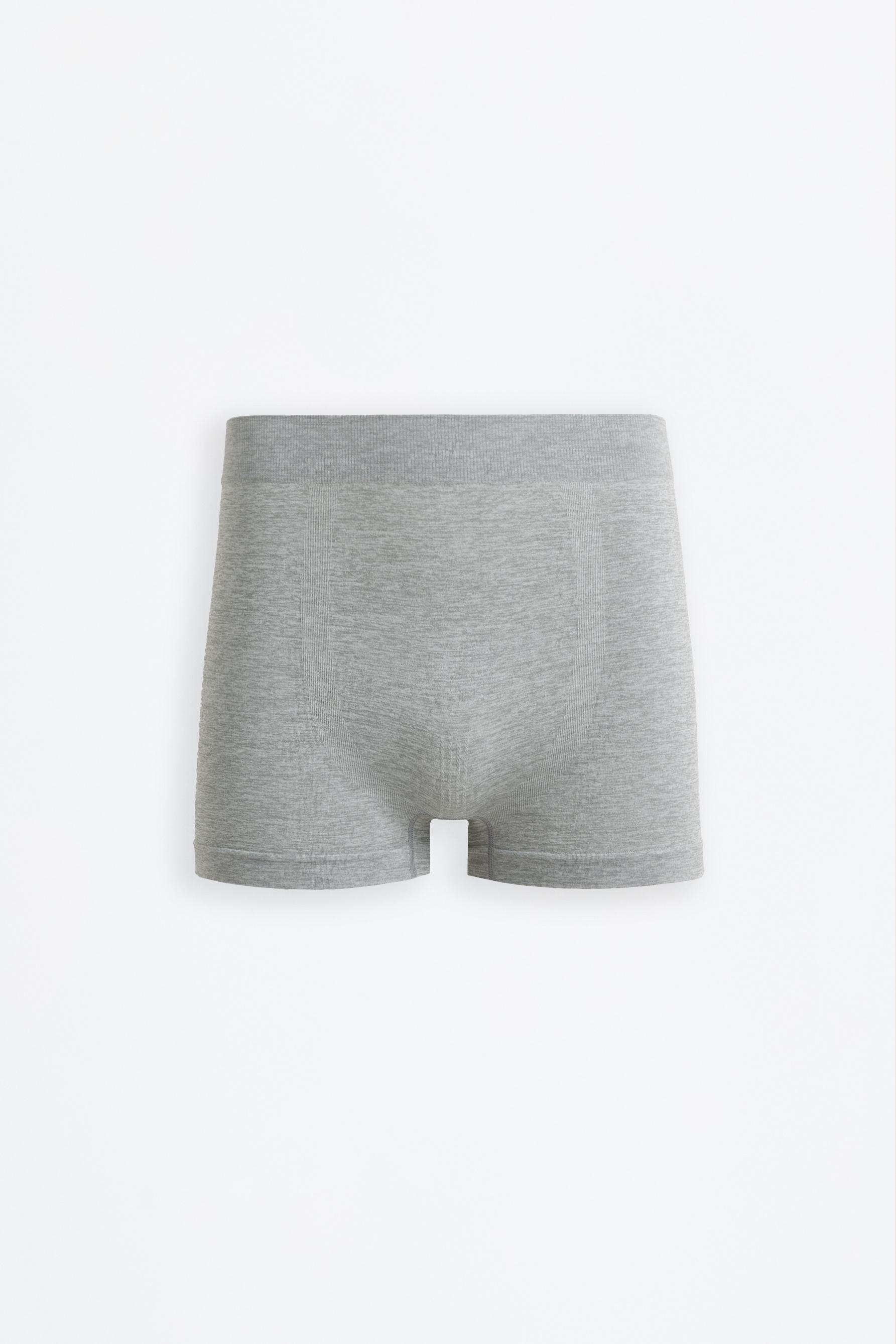 Pack of 3 seamless boxers — BLUE
