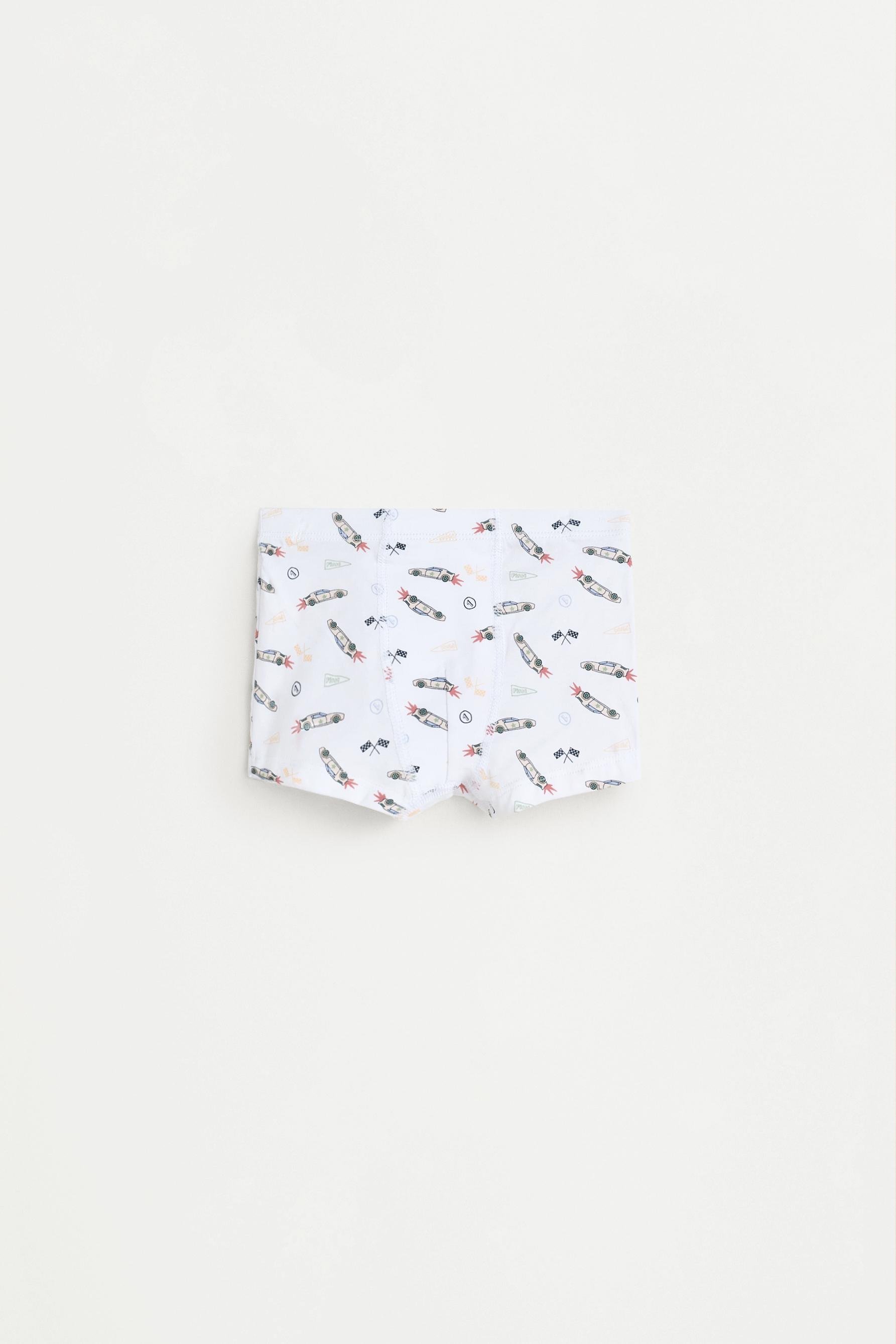 Assorted Boxer Briefs (5-Pack) — CREAM