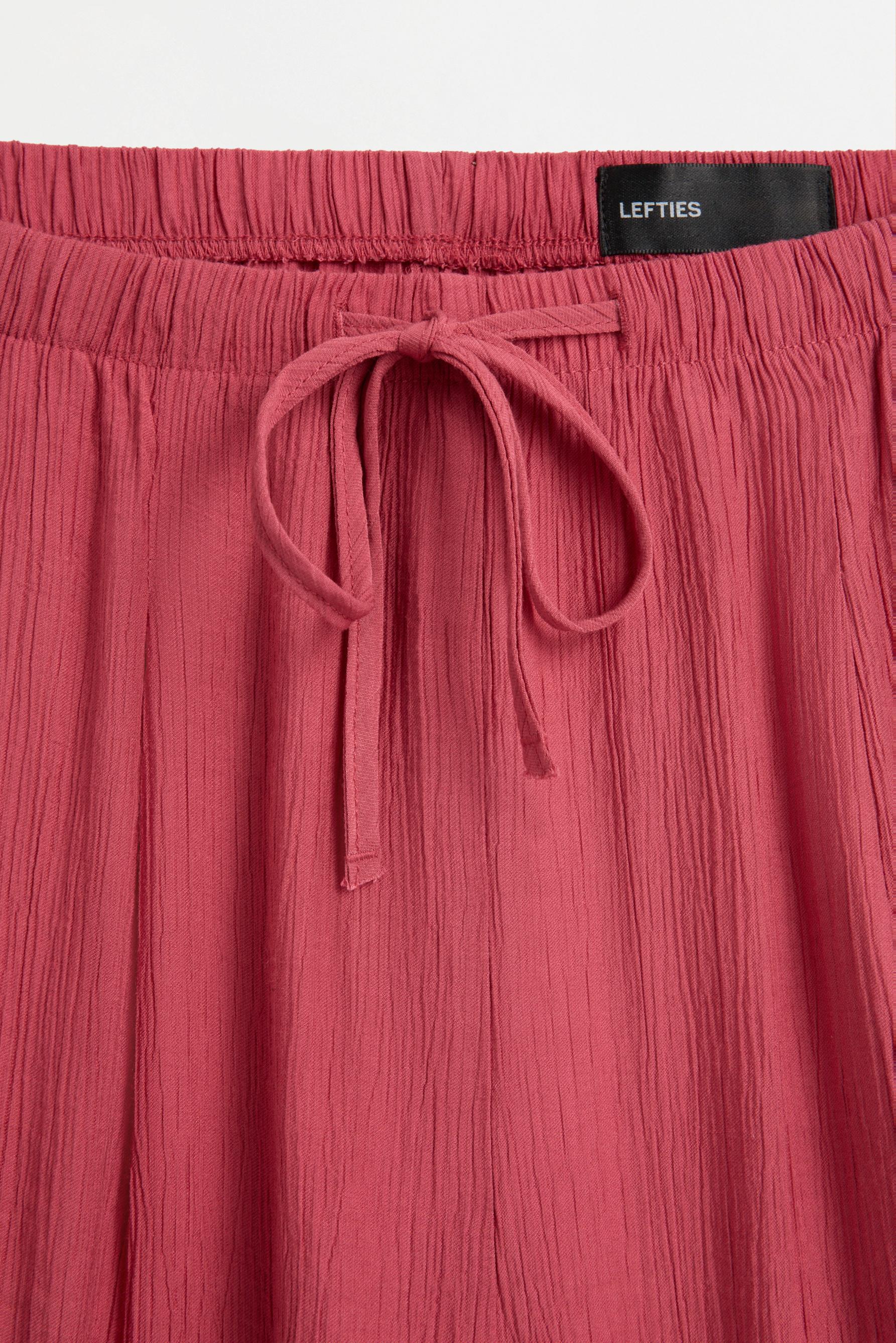 Textured jogging trousers — PALE MAROON