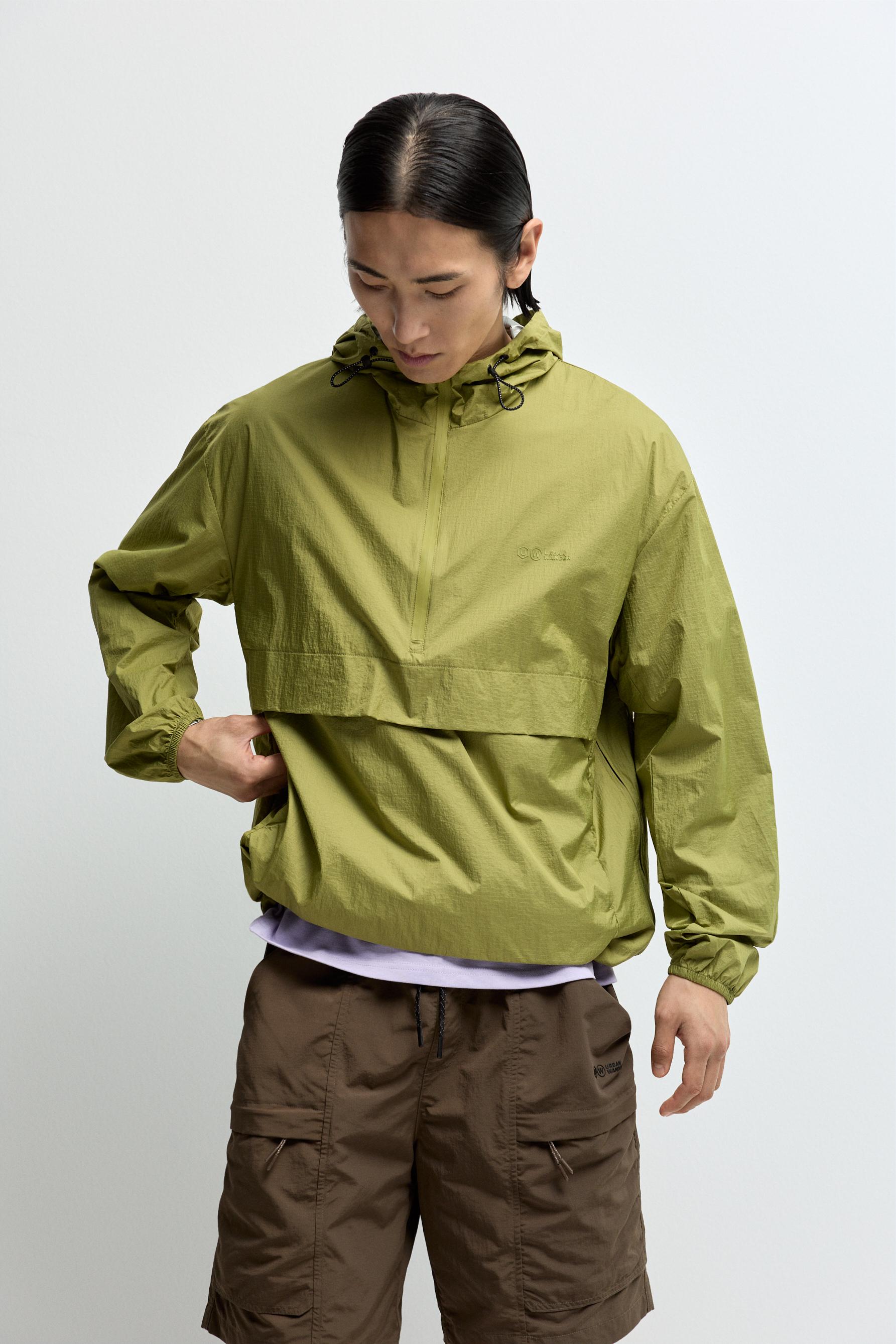 Cortavientos capucha outdoor