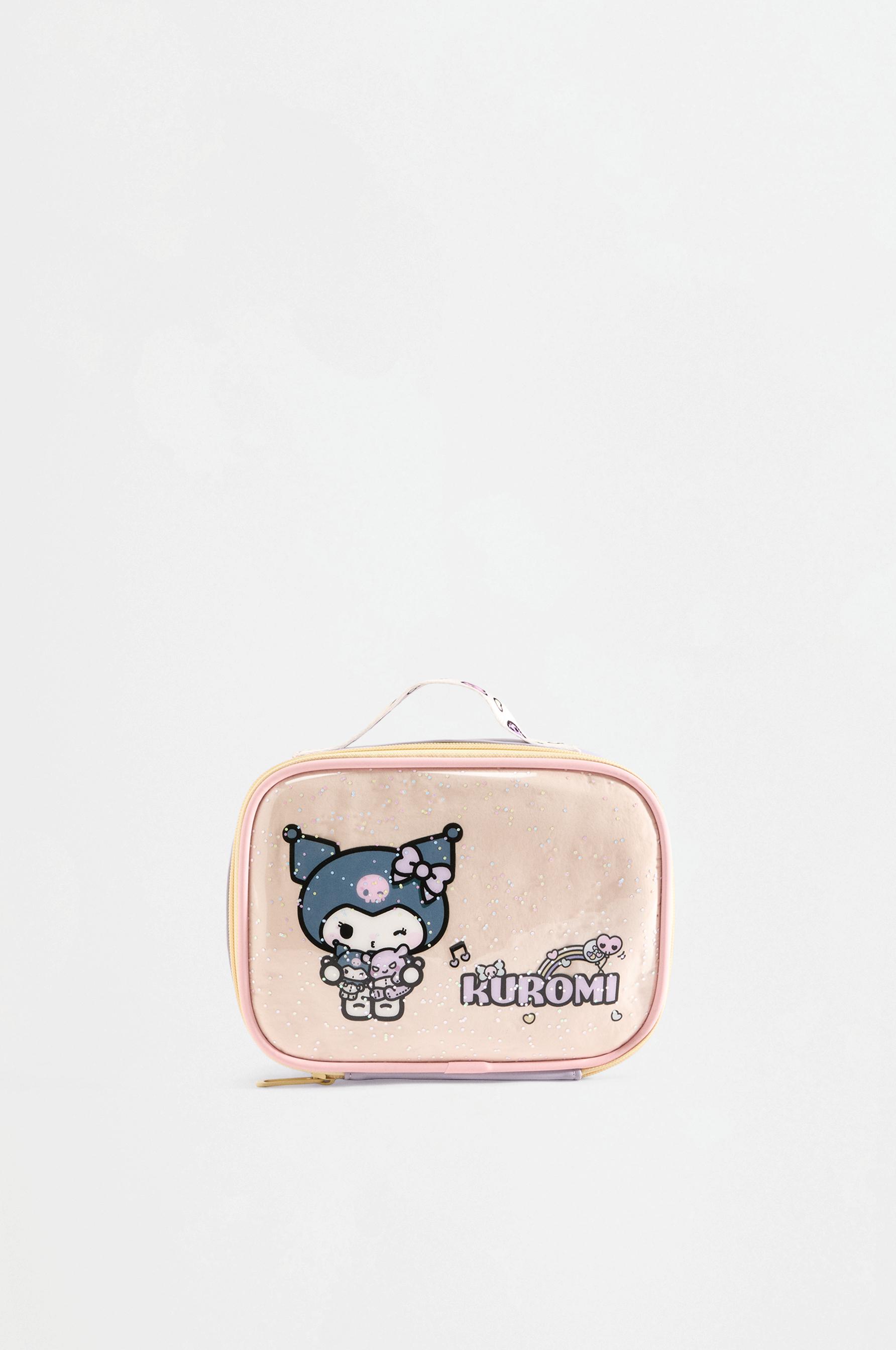 Kuromi ©SANRIO multi-purpose bag — ECRU