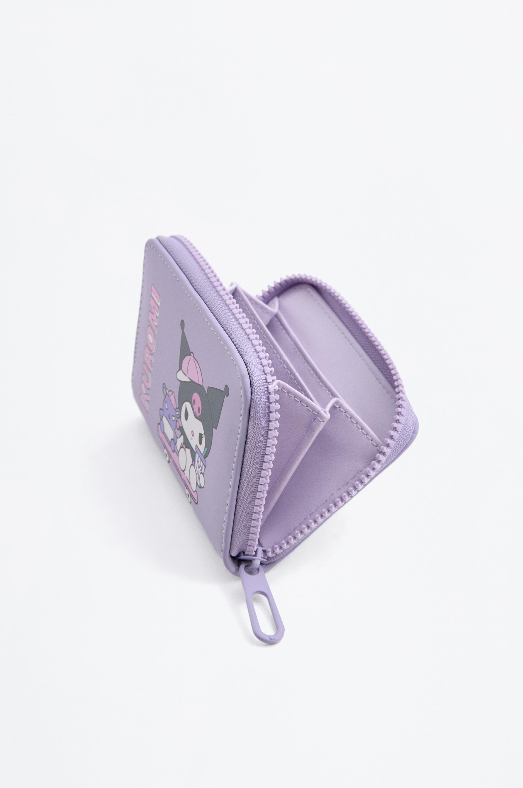 Kuromi Hello Kitty ©SANRIO wallet — MAUVE