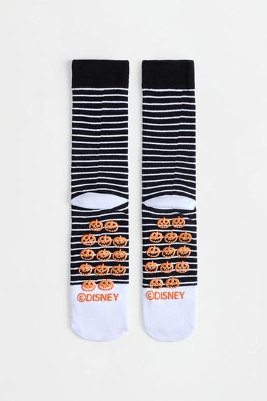Men's | Nightmare suede Christmas ©Disney socks — WHITE/BLACK 2
