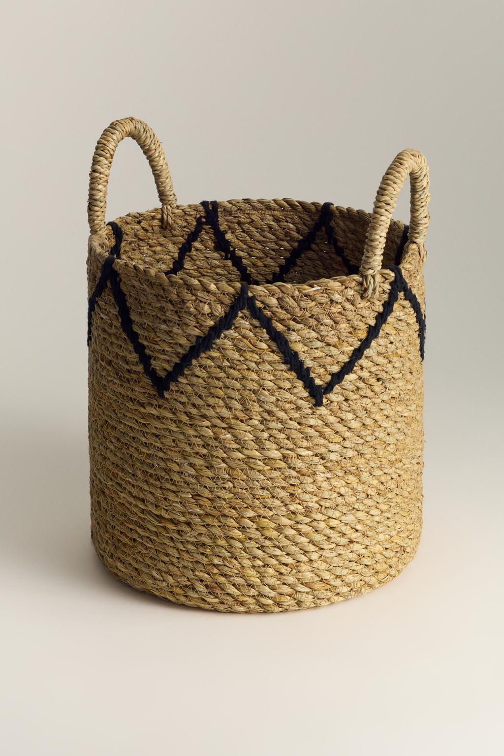Cesta alta detalle 28 x 27 cm