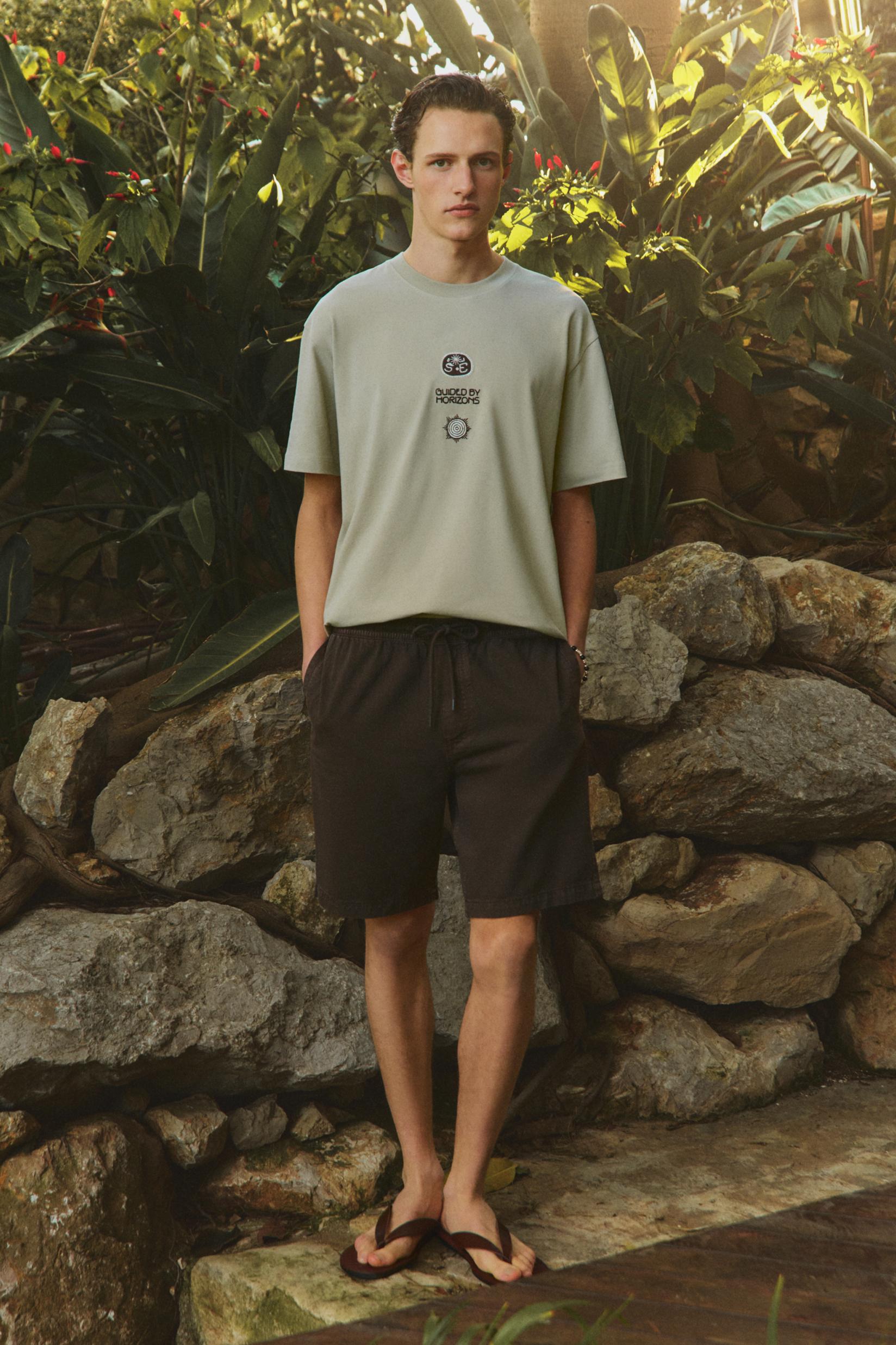 Strap sandals — BROWN
