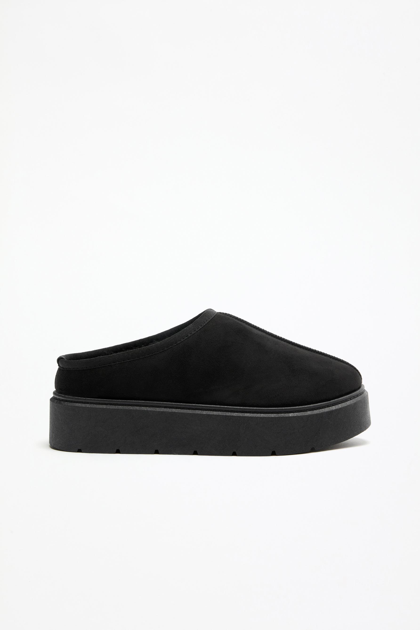 Platform clogs — BLACK