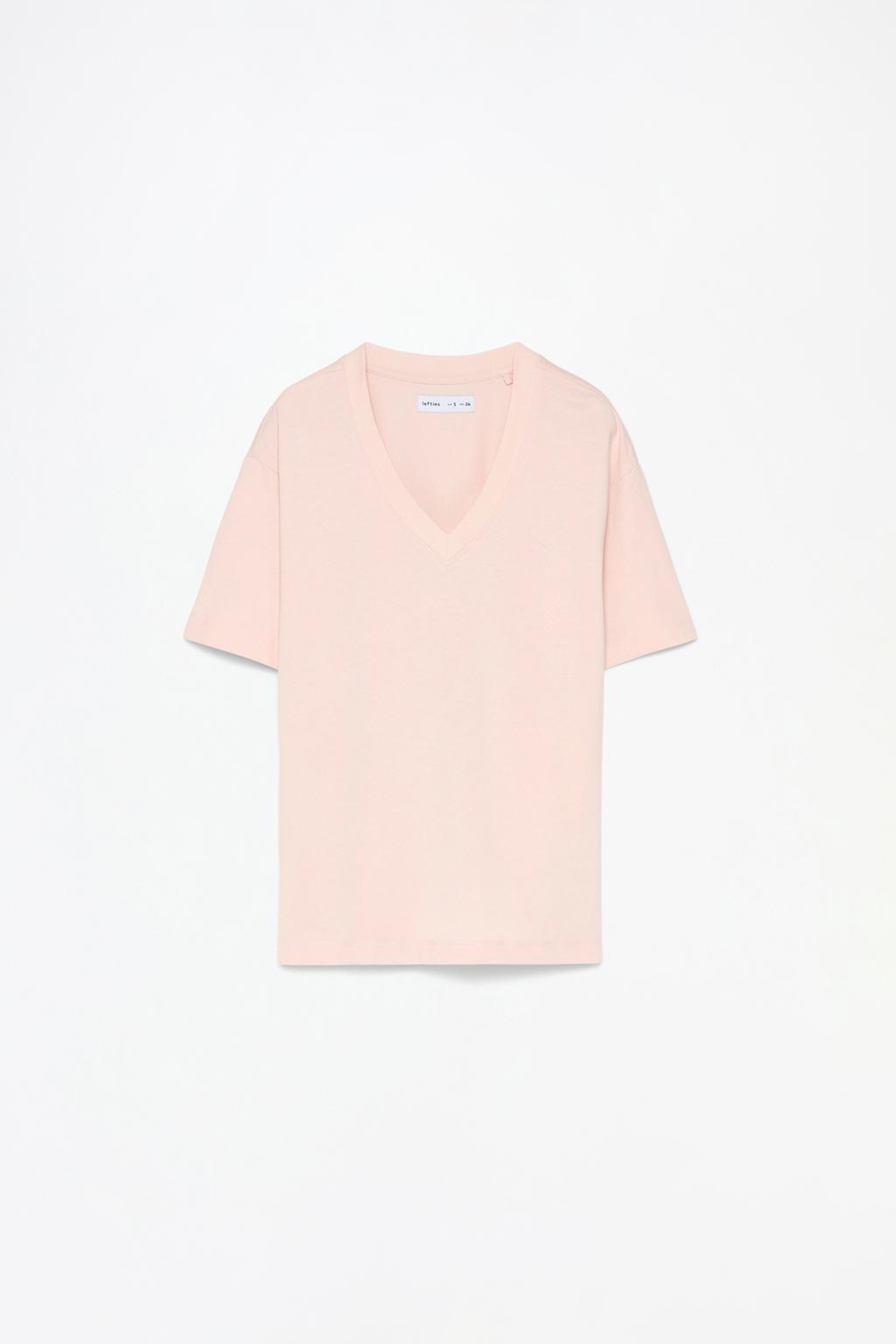 Oversized V-neck T-shirt