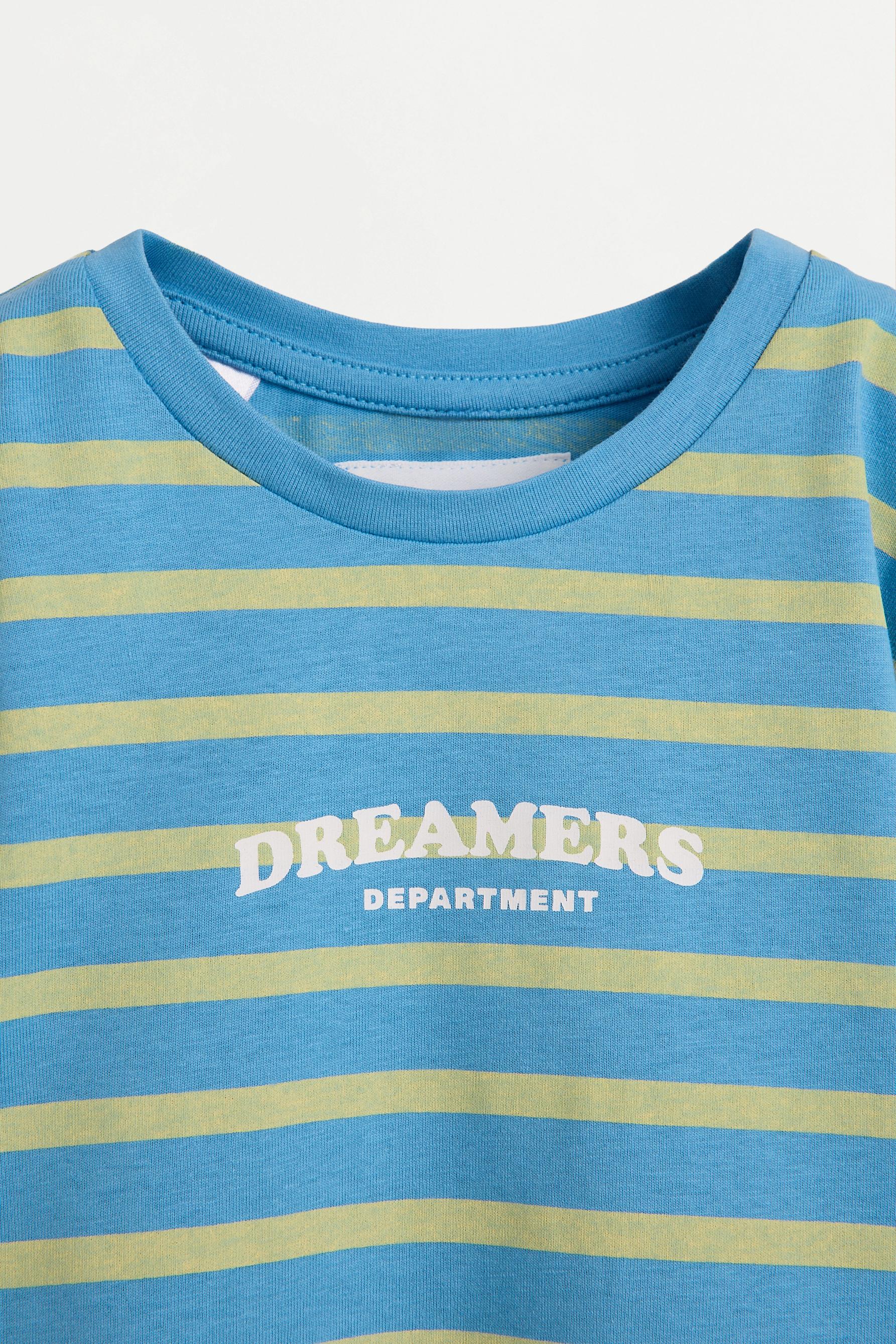 Striped short pyjamas — FADED BLUE