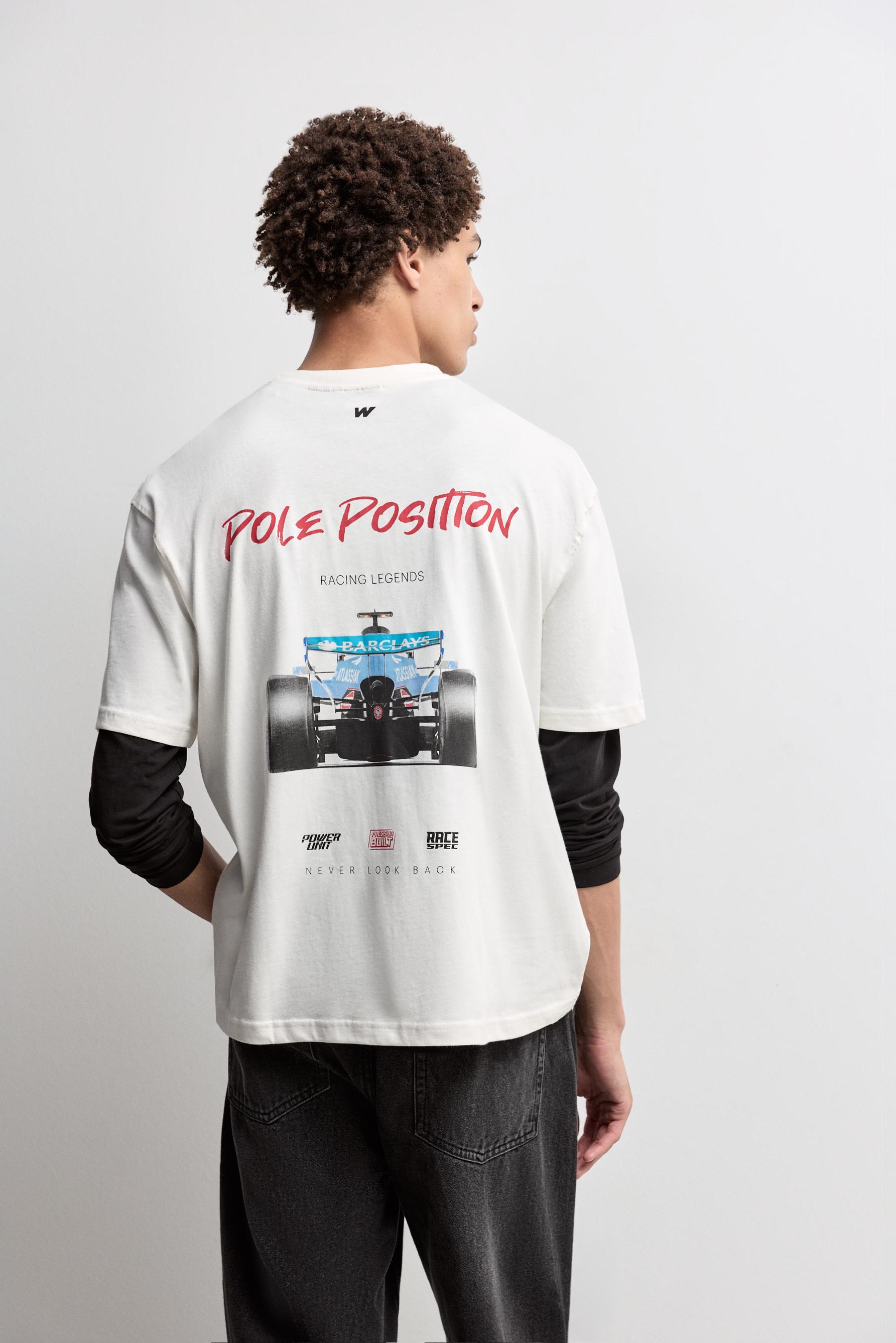 ©2026 Williams print T-shirt — OFF WHITE