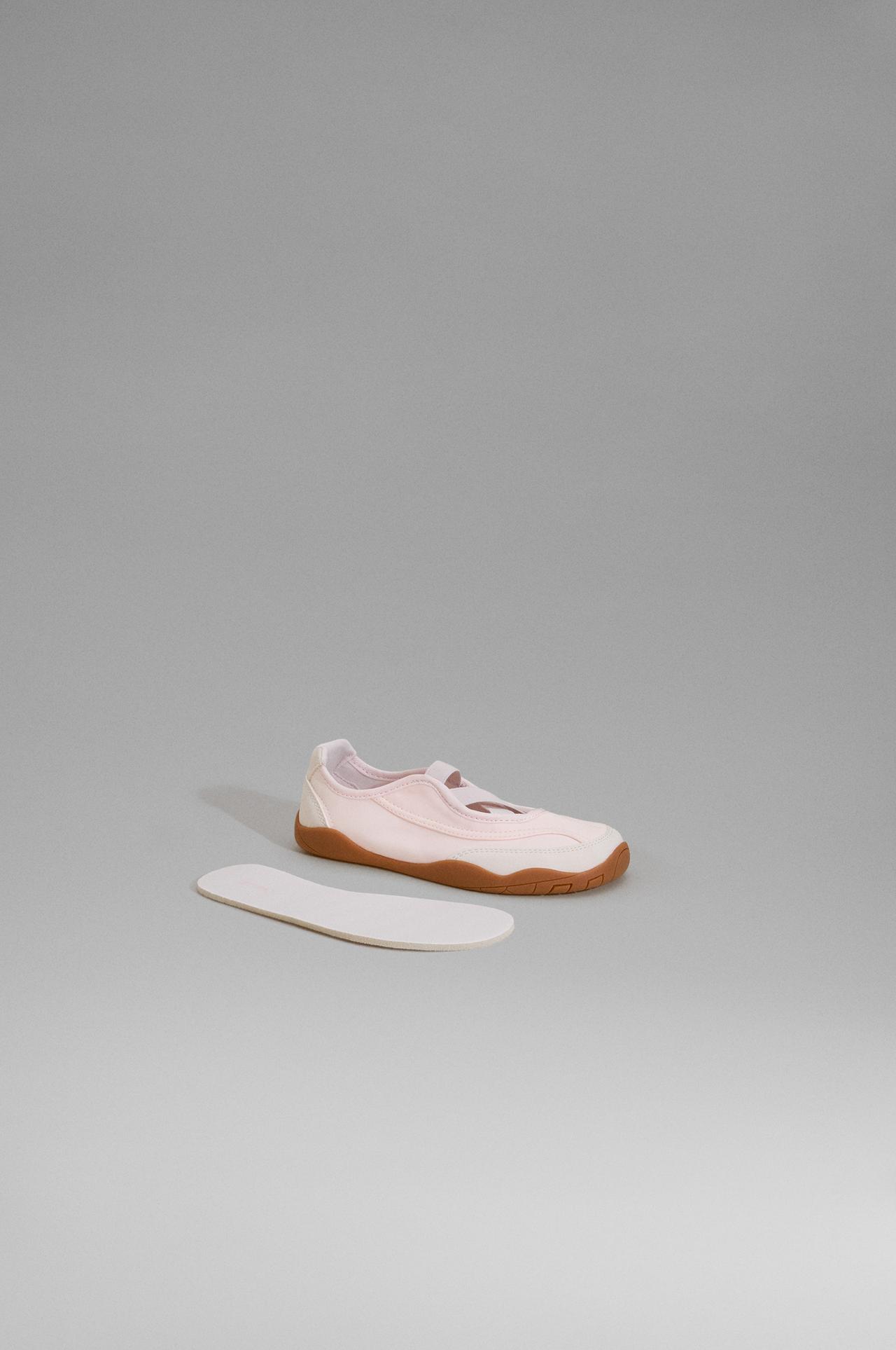 Barefoot sneakerinas — PALE PINK