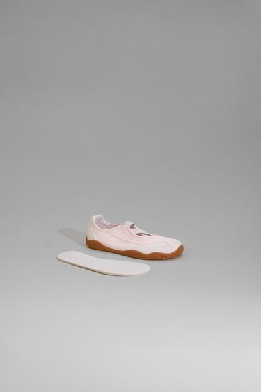 Barefoot sneakerinas — PALE PINK 4