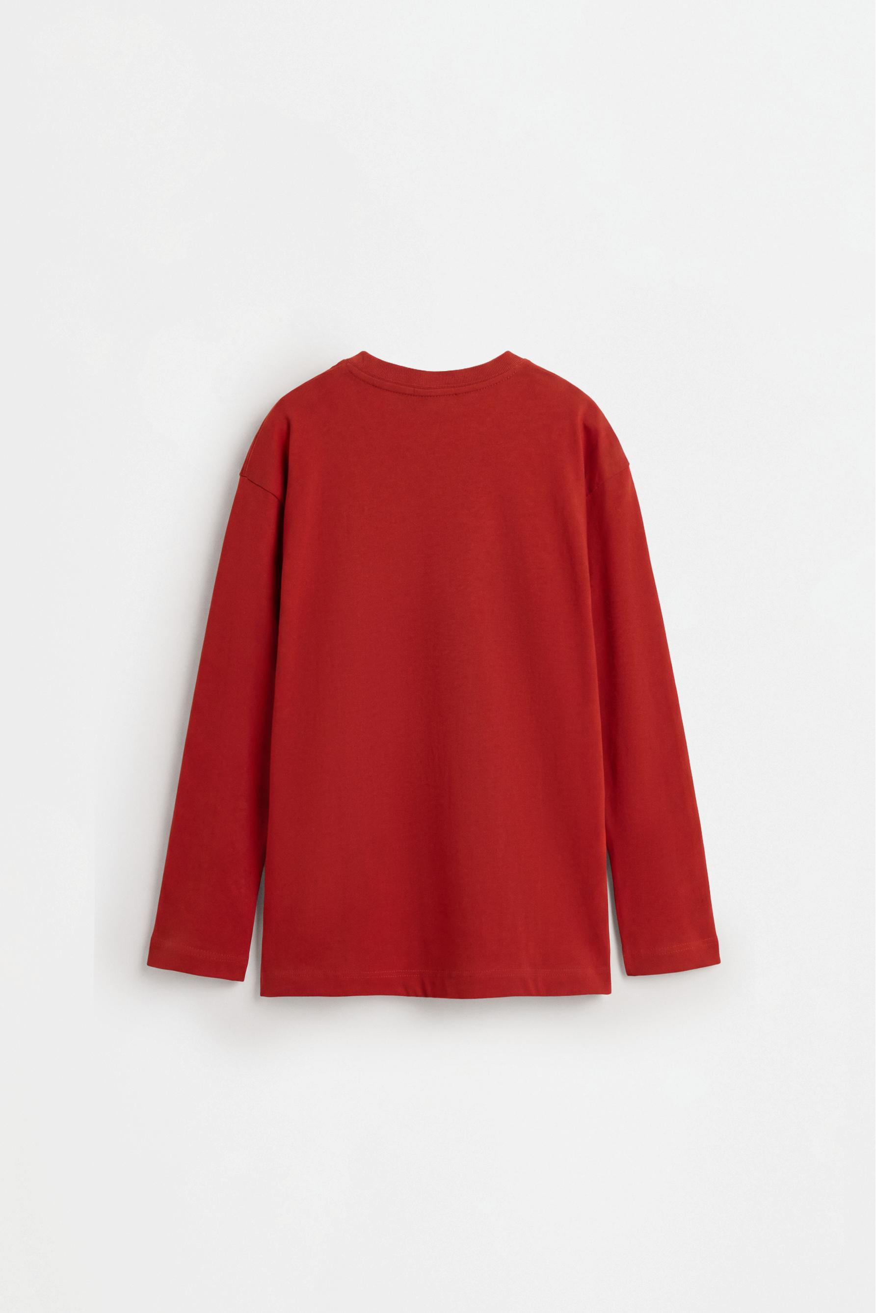 Printed T-shirt — DARK PINK