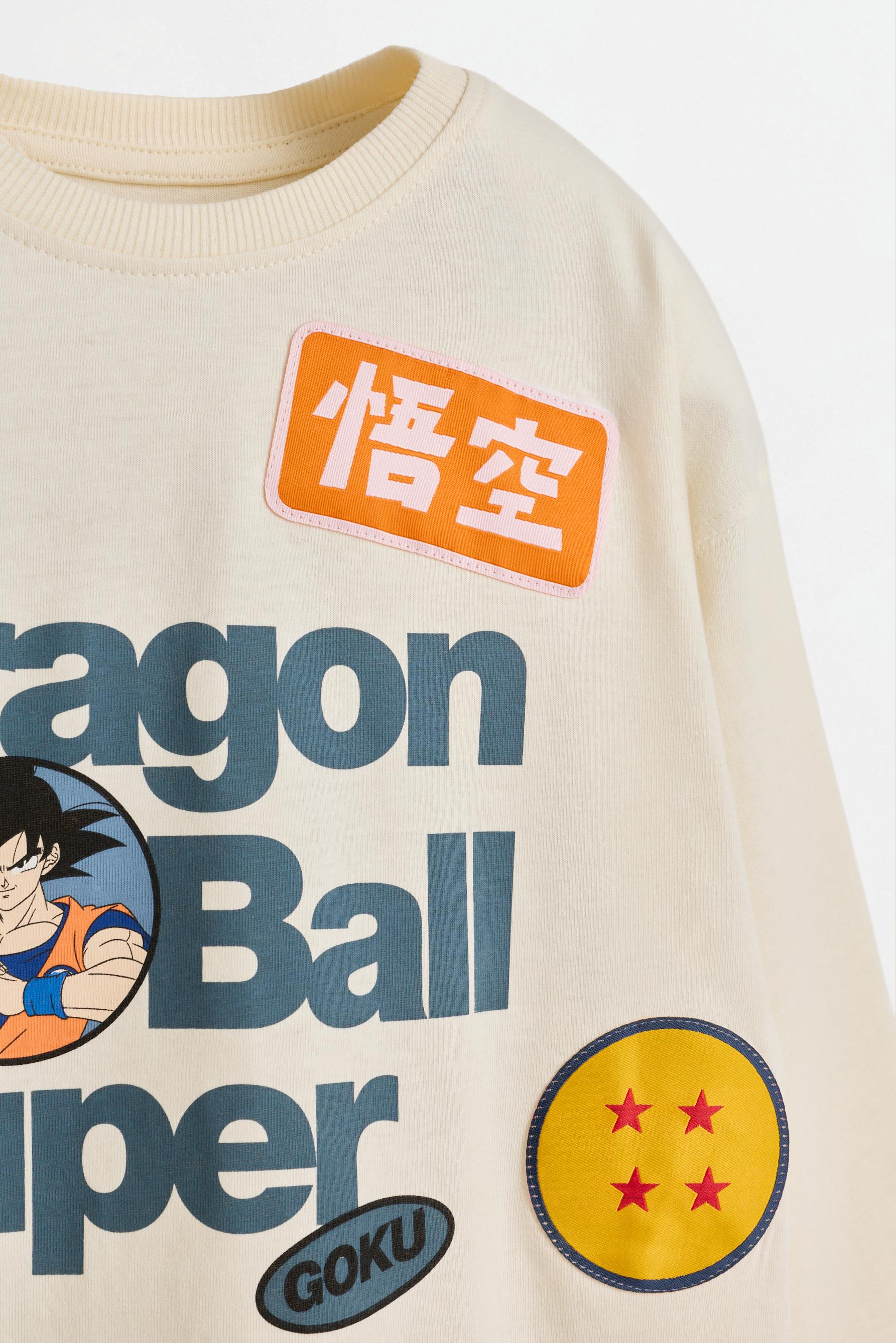 Goku Dragon Ball ©Bird Studio patch T-shirt — OFF WHITE