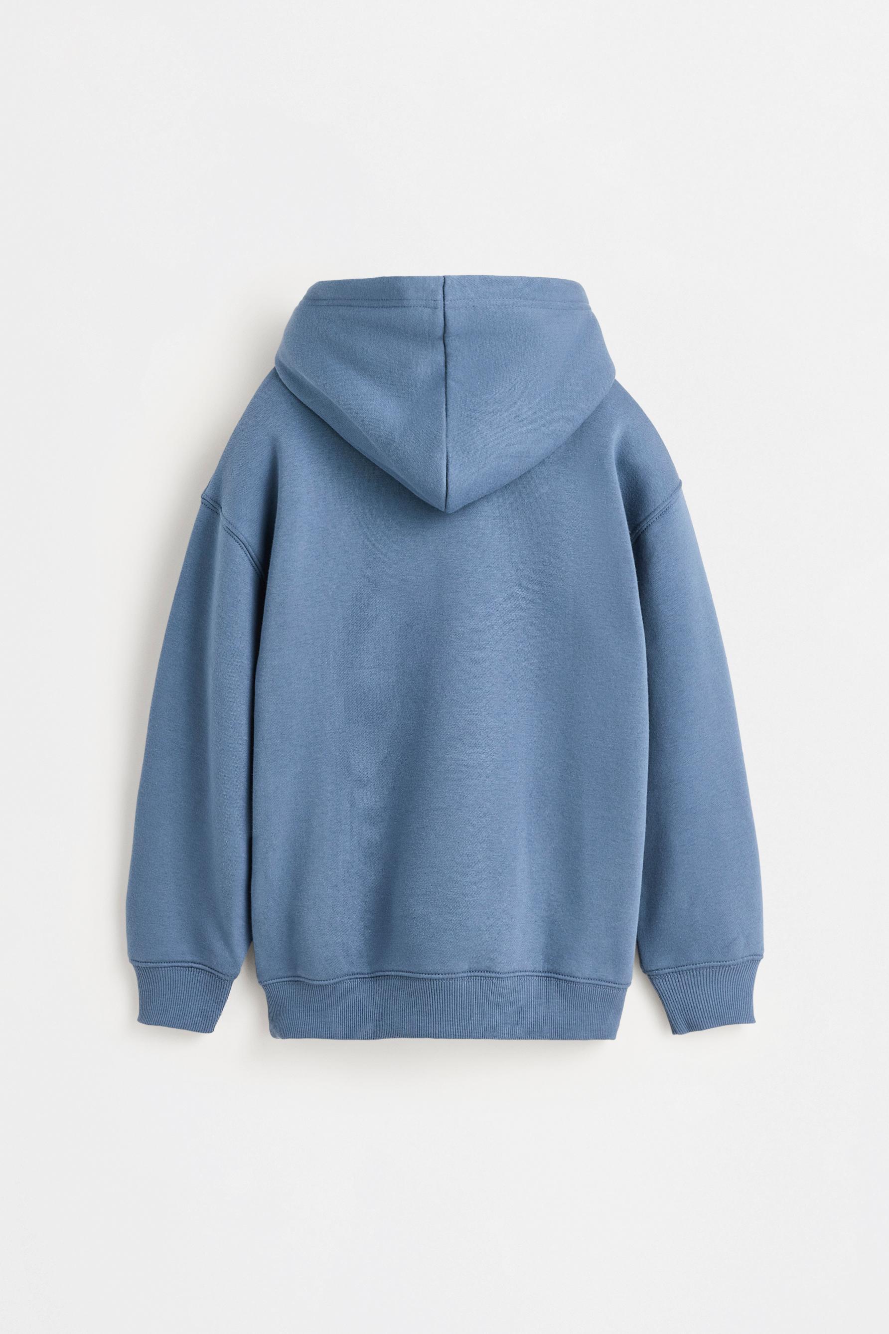 Hoodie with raised text — DARK TURQUOISE
