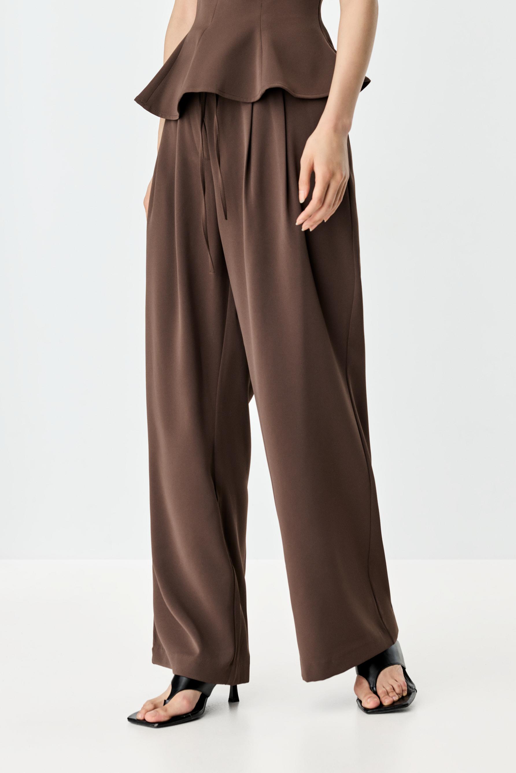 Bağcıklı wide leg pantolon - AYAKKABI - Kadın | LEFTIES Turkey