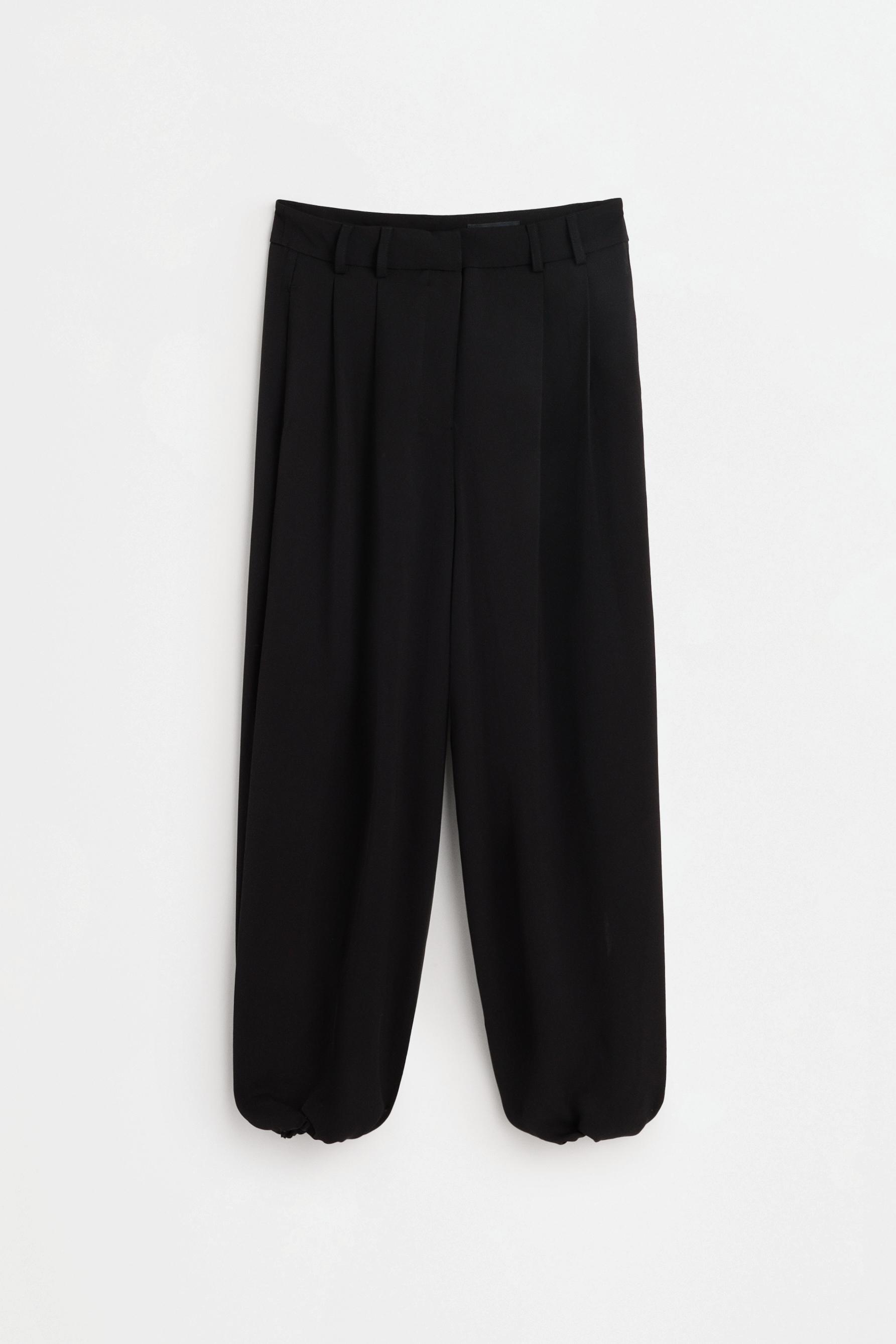 Sarouel trousers — BLACK