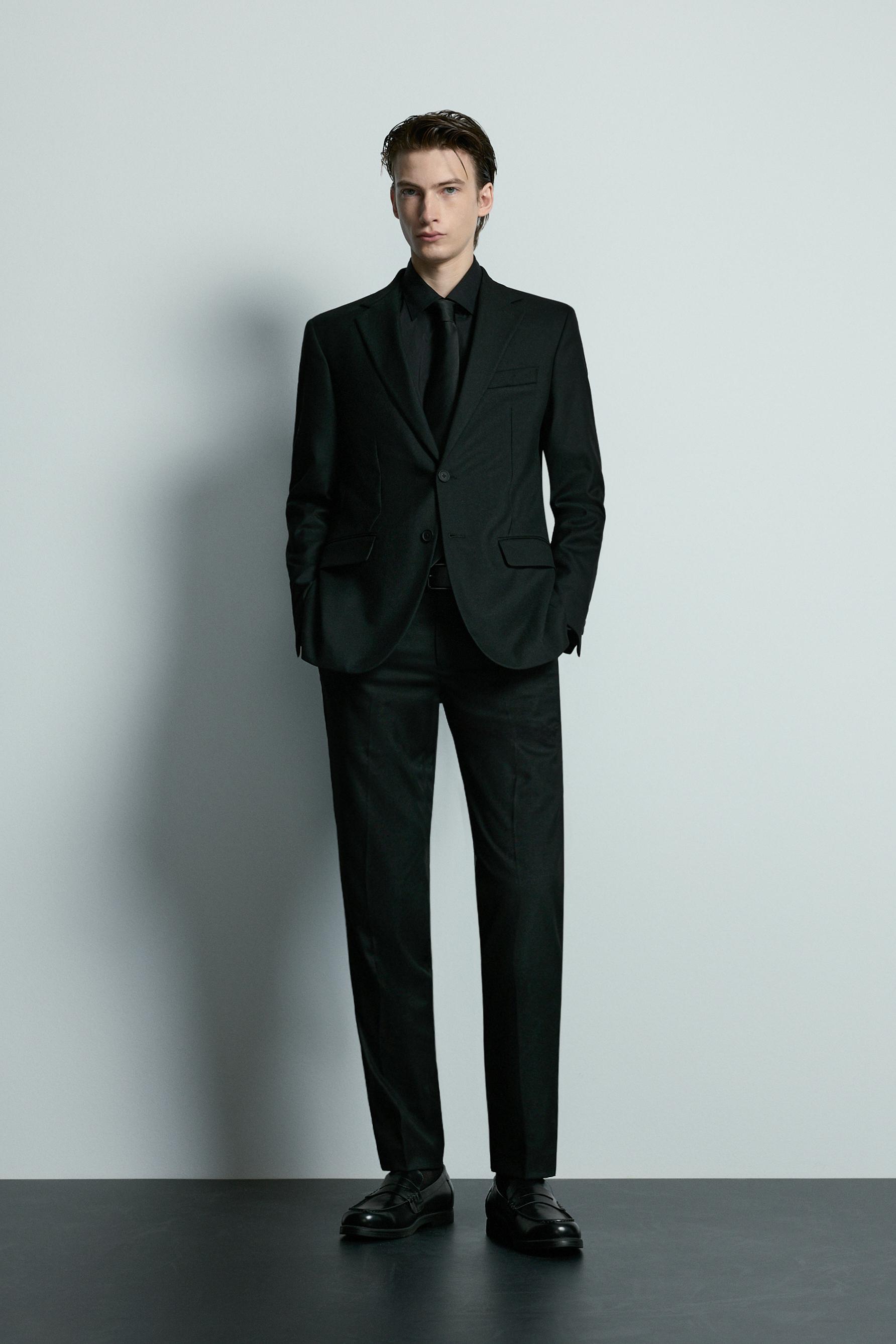 Suit blazer — BLACK
