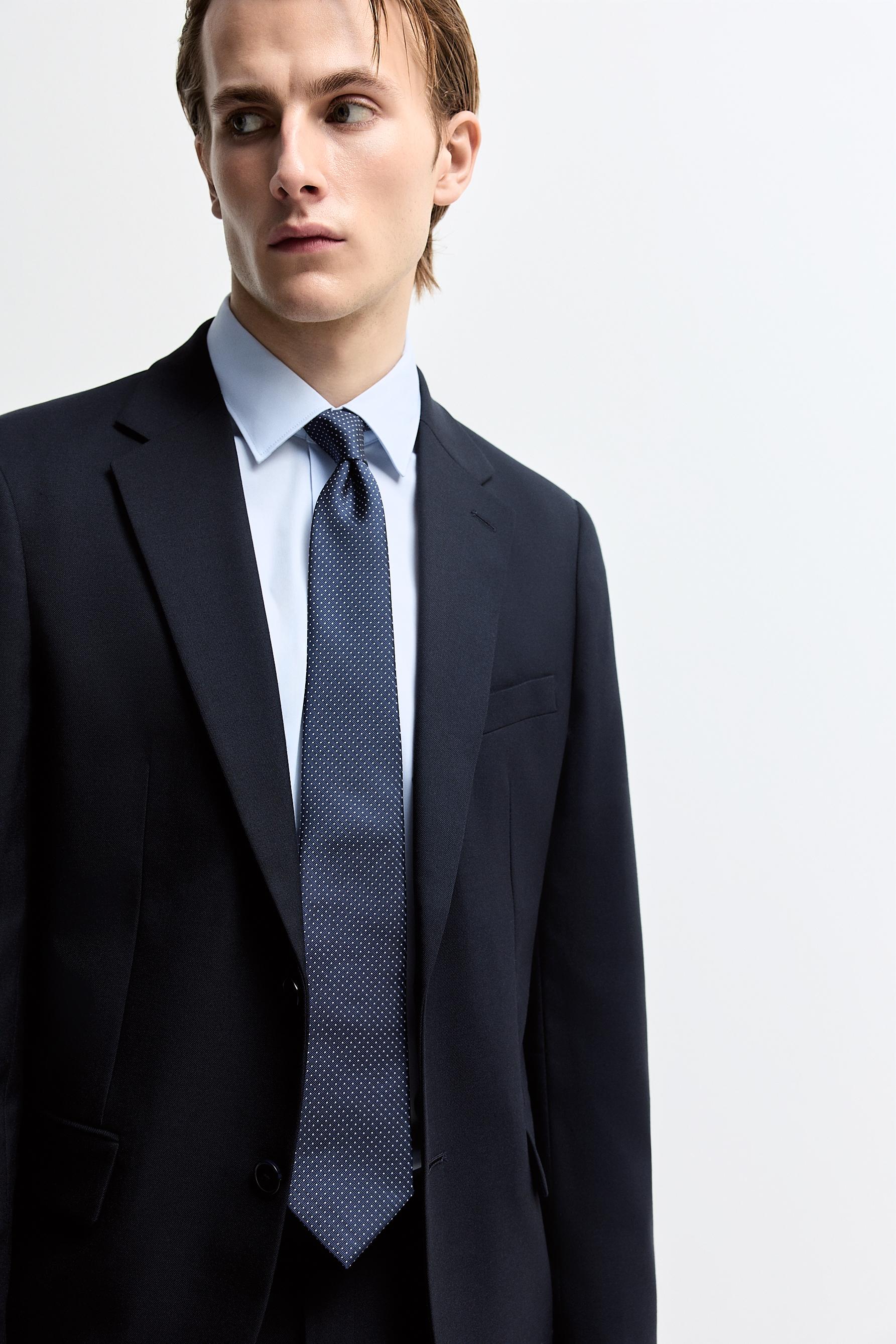 Corbata tejido relieve