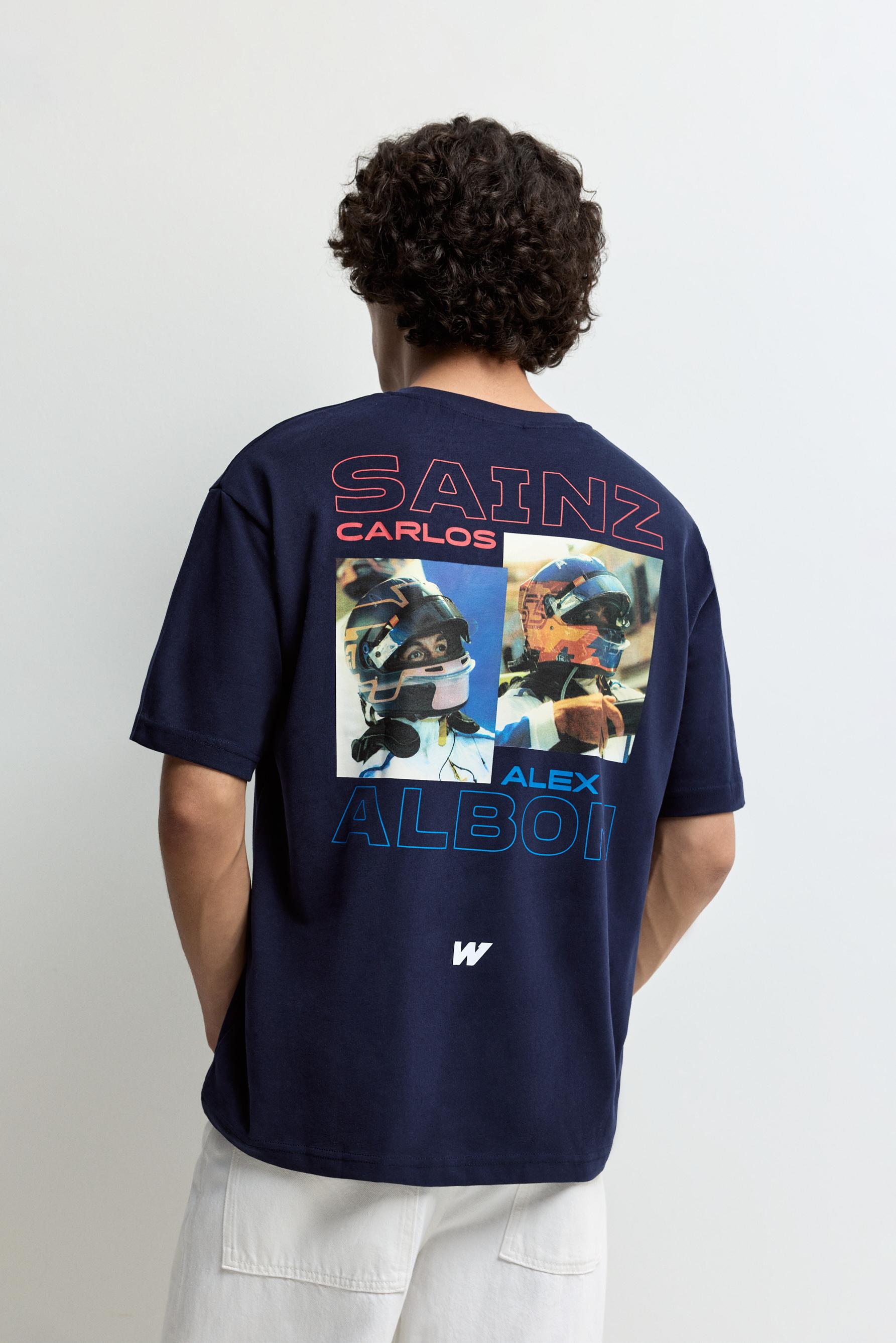 Embroidered ©2026 Williams T-shirt — NAVY