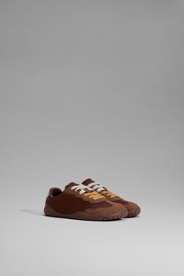 Combined barefoot sneakers — BROWN 2