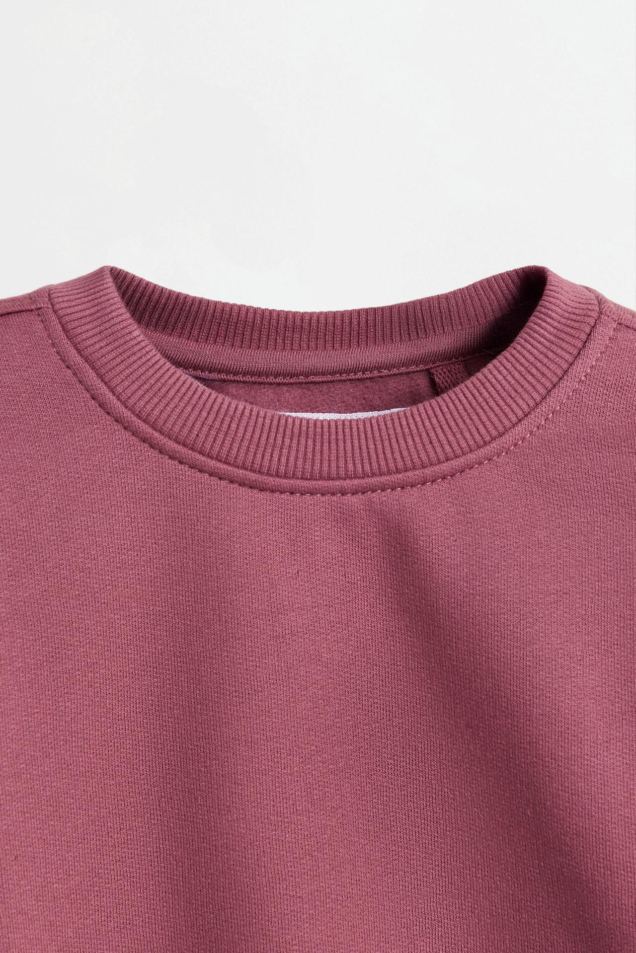 Pack of 4 plain sweatshirts — DUSTY PINK