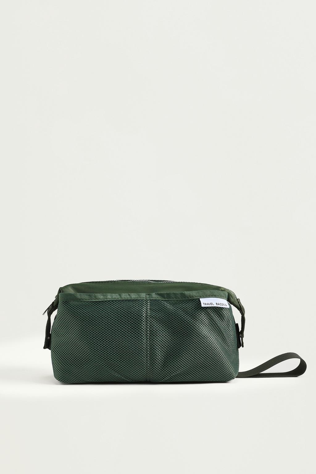 Mesh toiletry bag